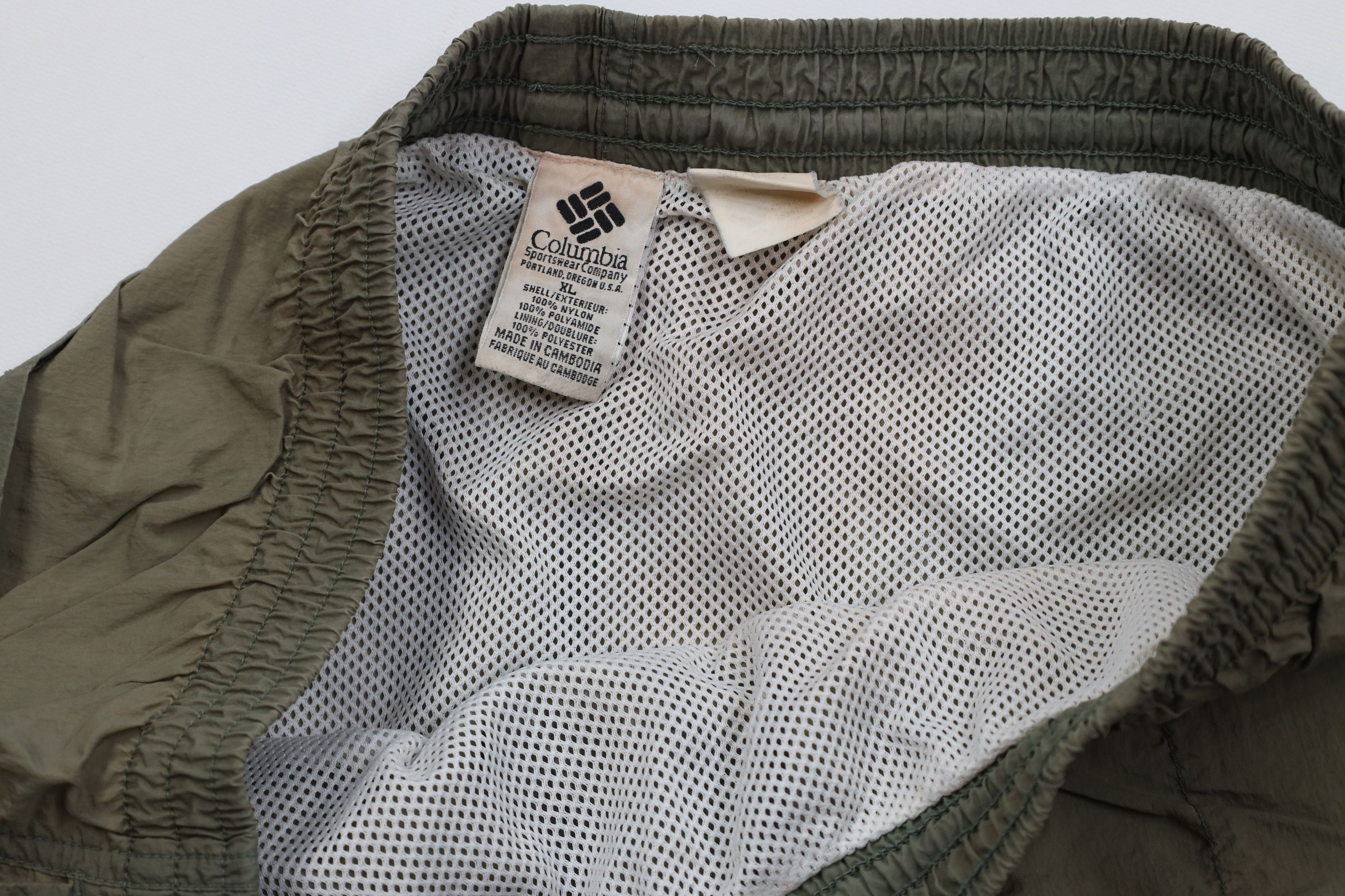 Columbia Vintage 90s Columbia Sun Lined Above Knee Shorts Baggies Size US 36 / EU 52 - 7 Thumbnail