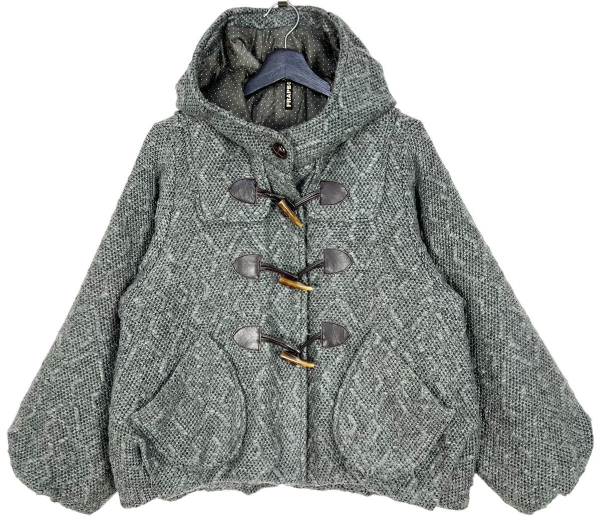Frapbois × Issey Miyake Frapbois Issey Miyake Women Duffel Coat Size S / US 4 / IT 40 - 1 Thumbnail