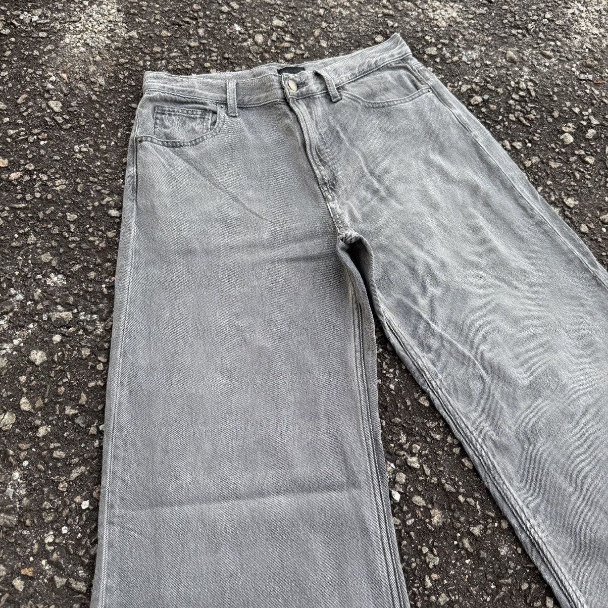 Japanese Brand Vintage Japanese Brand Flare Faded Black Denim Jean Pants Size US 31 - 4 Thumbnail