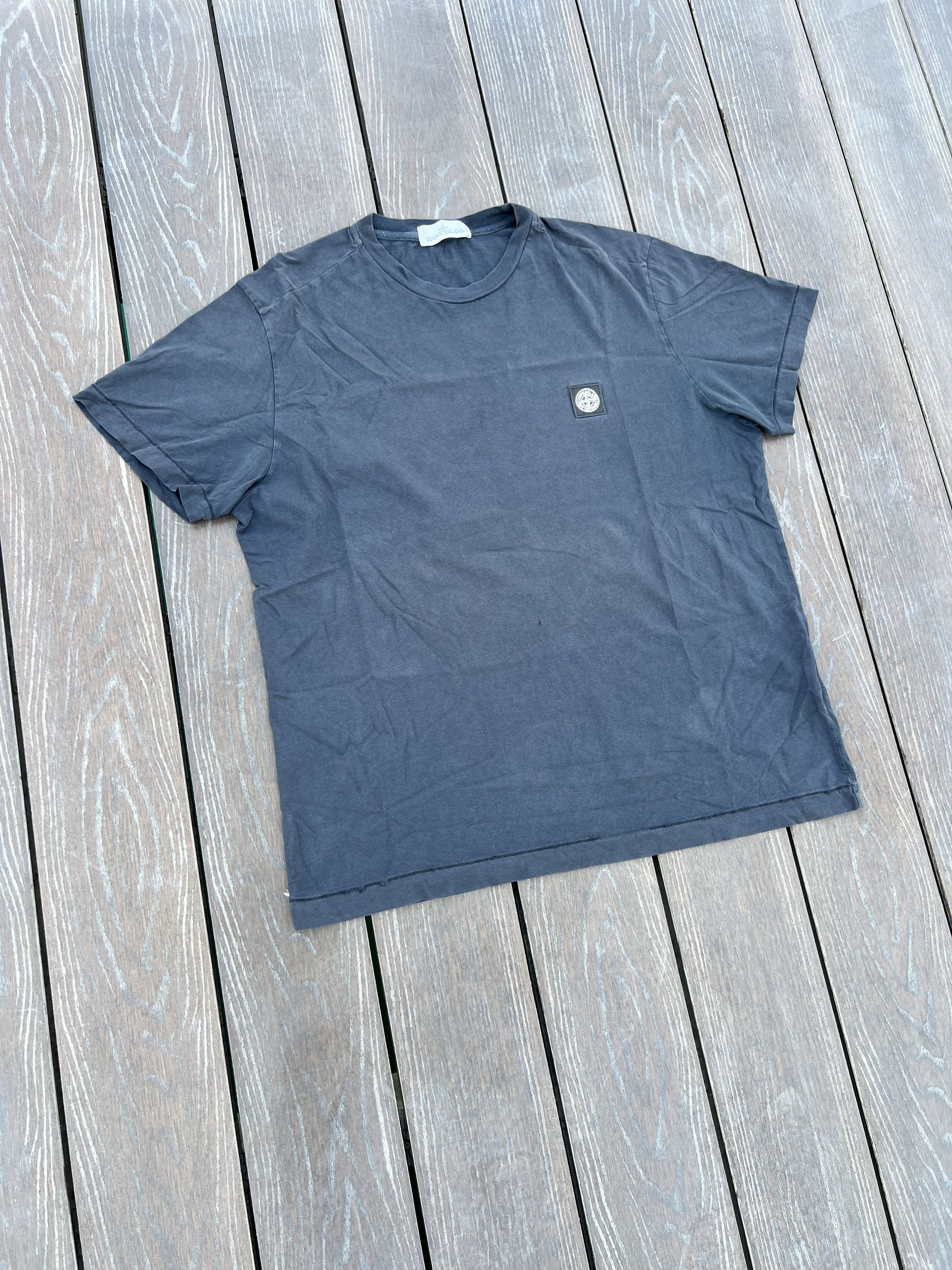 Stone Island Stone Island Compass-patch cotton T-shirt Size US XXL / EU 58 / 5 - 3 Thumbnail