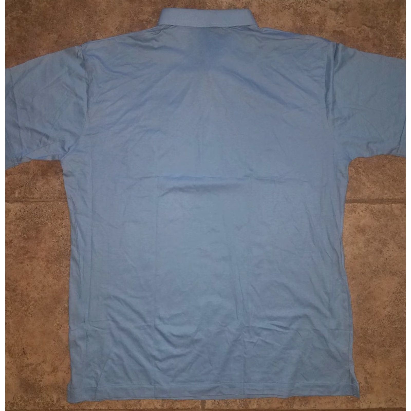Vintage VINTAGE Silver Fox Polo Shirt Fish Embroidered Alaska Mens 2XL Blue Shirts/Polos Mens 2XL Size US XXL / EU 58 / 5 - 5 Thumbnail