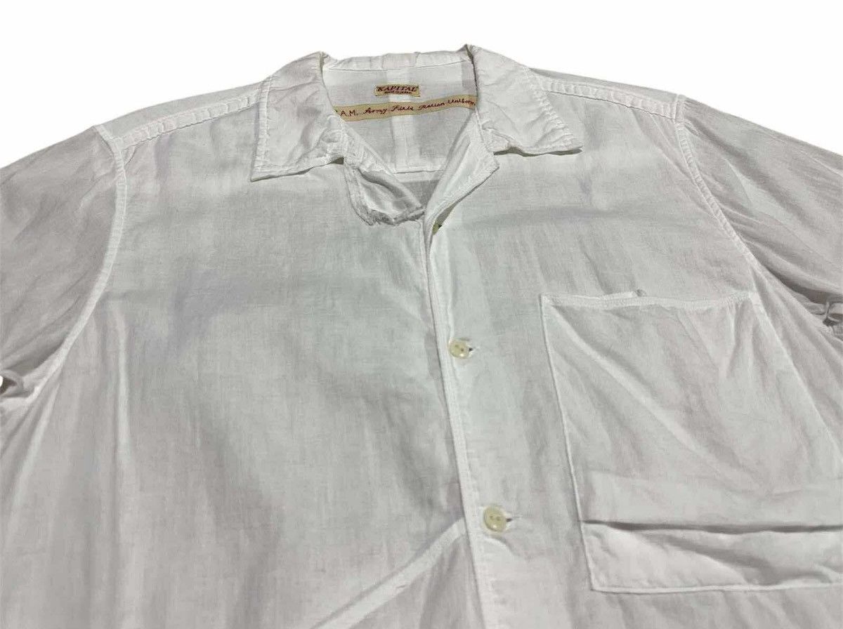 🔥Kapital Army Field Open Collar Shirt