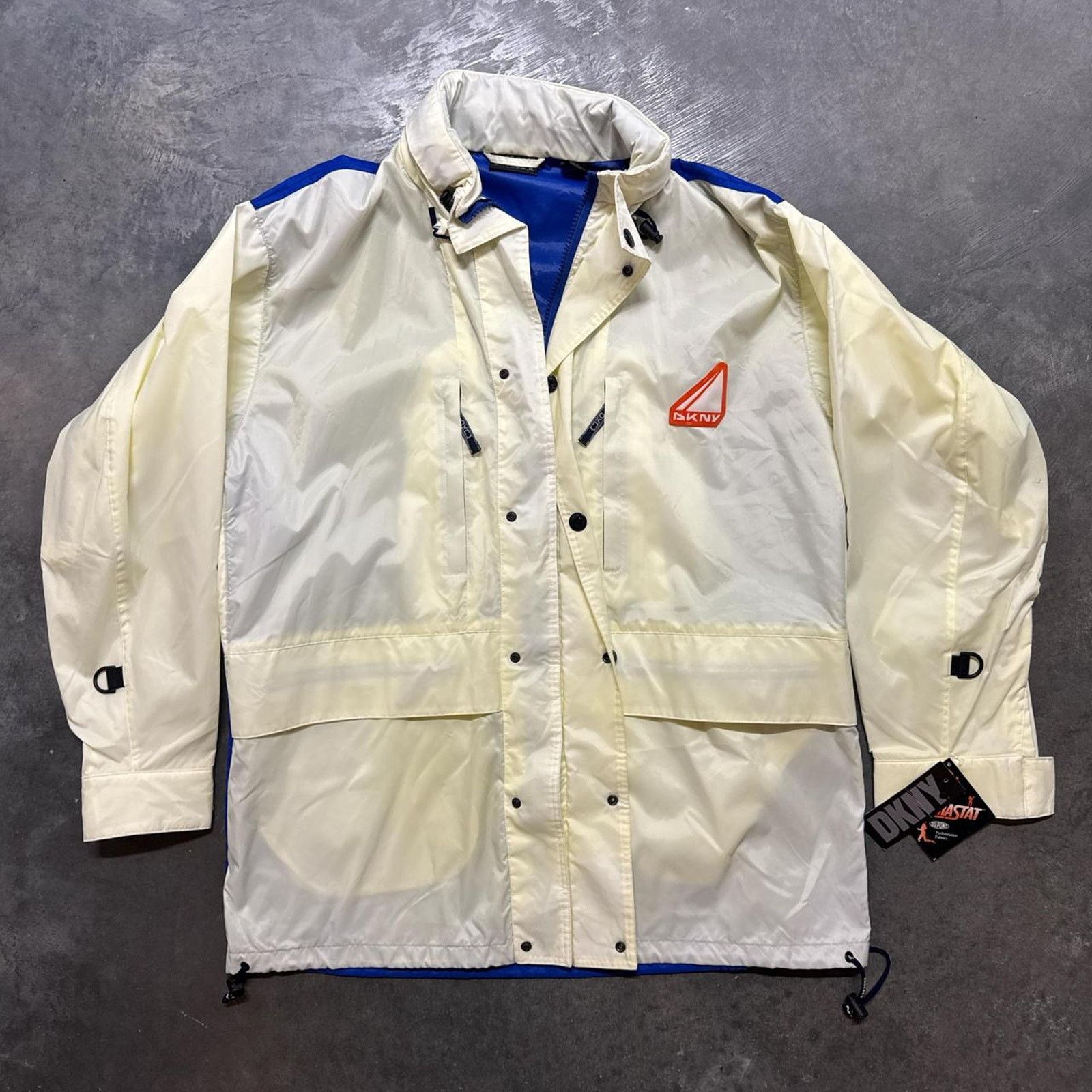 DKNY × Vintage Vintage 90s Deadstock DKNY System Components Long Jacket Size US L / EU 52-54 / 3 - 1 Thumbnail