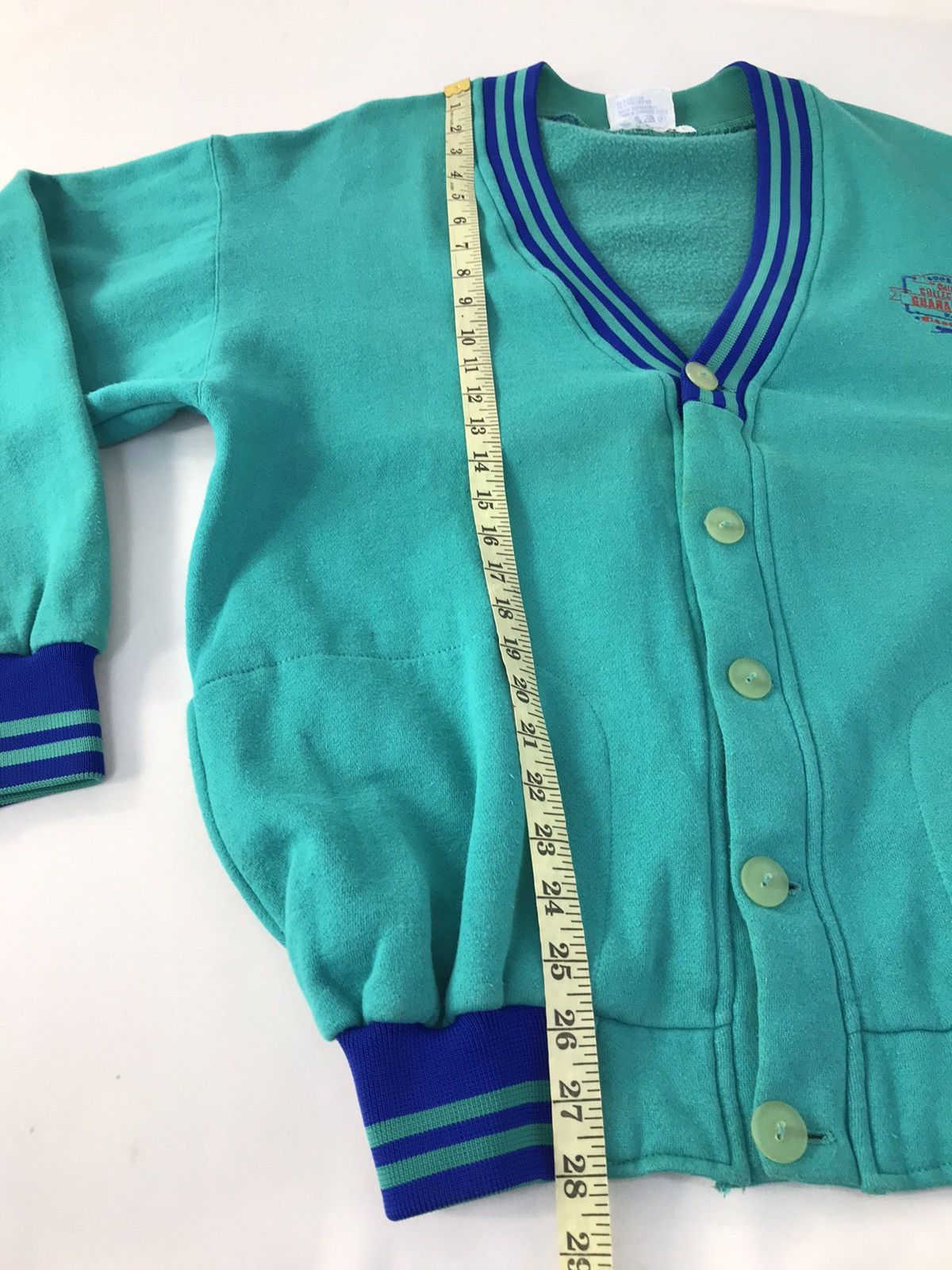 Japanese Brand × Vintage Vintage Sweater Cardigan Slazenger Button Up Style Size US L / EU 52-54 / 3 - 15 Thumbnail