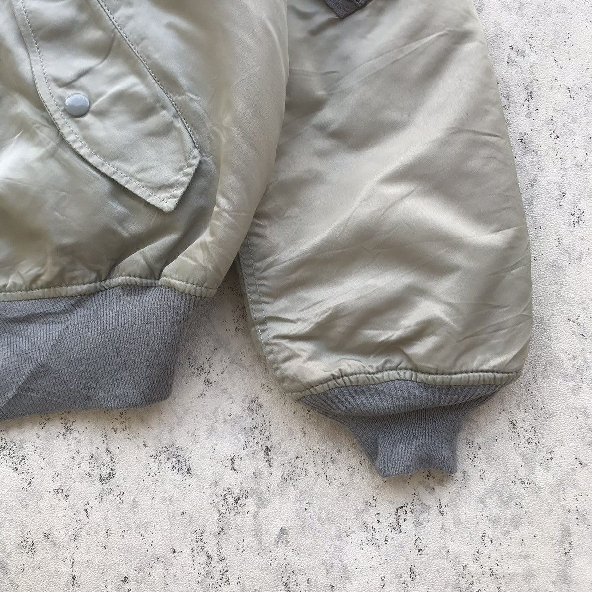 Alpha Industries Vintage Alpha Industries MA-1 Reversible Bomber Jacket Size US XL / EU 56 / 4 - 3 Thumbnail