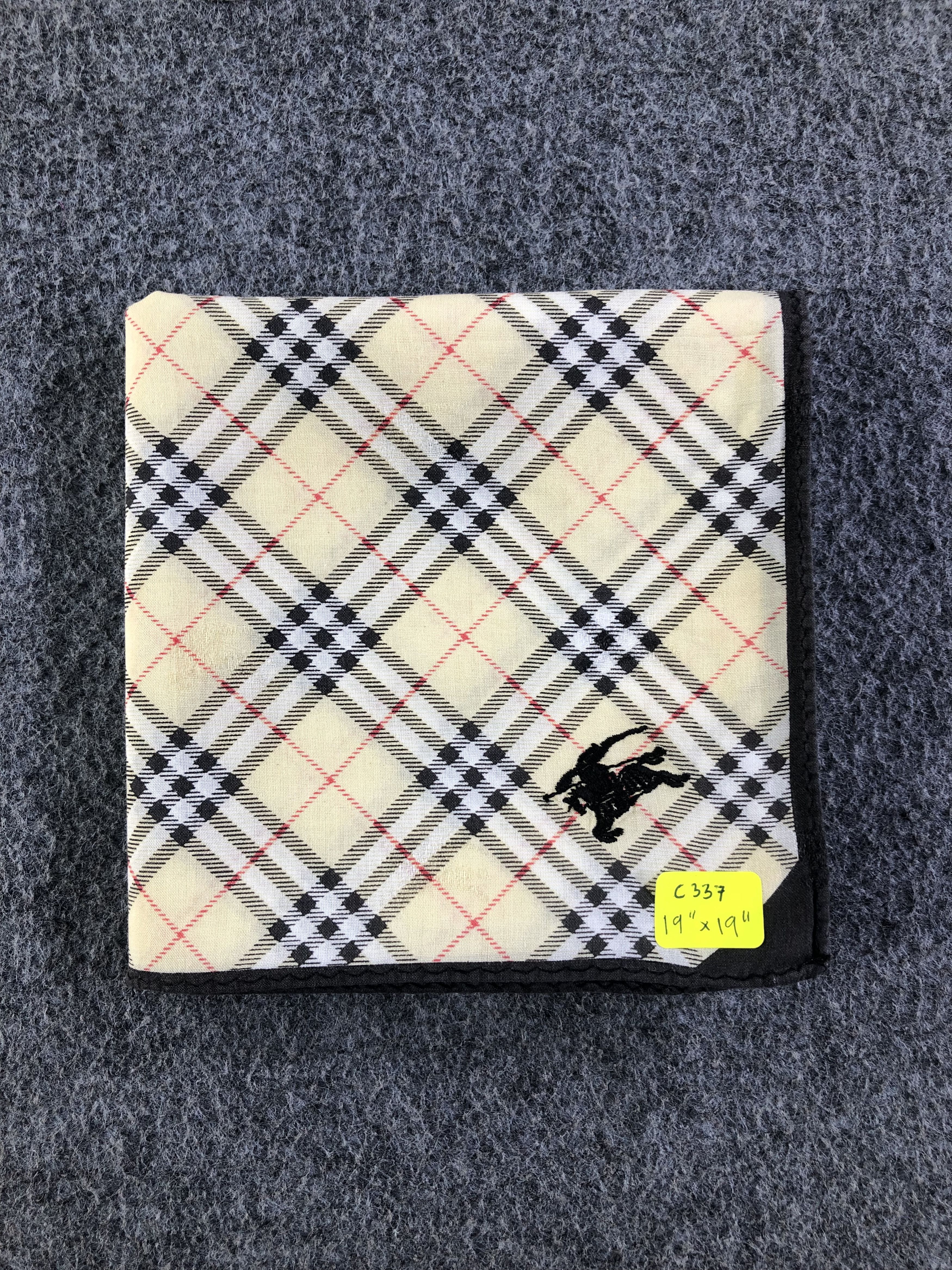 Burberry Burberry Handkerchief / Bandana / Neckerchief C337 Size ONE SIZE - 7 Thumbnail