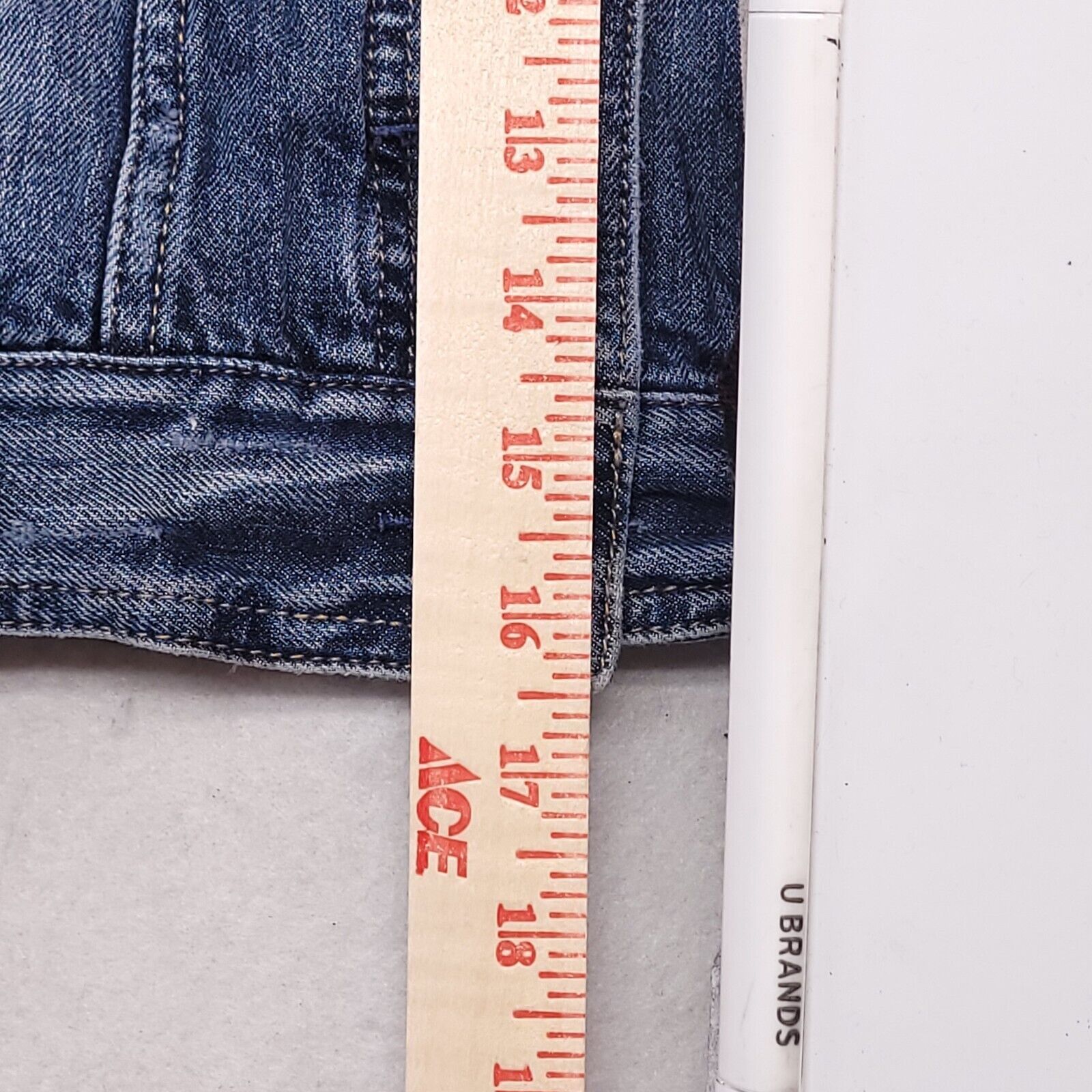 Express Express Casual Long Sleeve Jean Jacket Womens Size S Blue Size S / US 4 / IT 40 - 7 Thumbnail