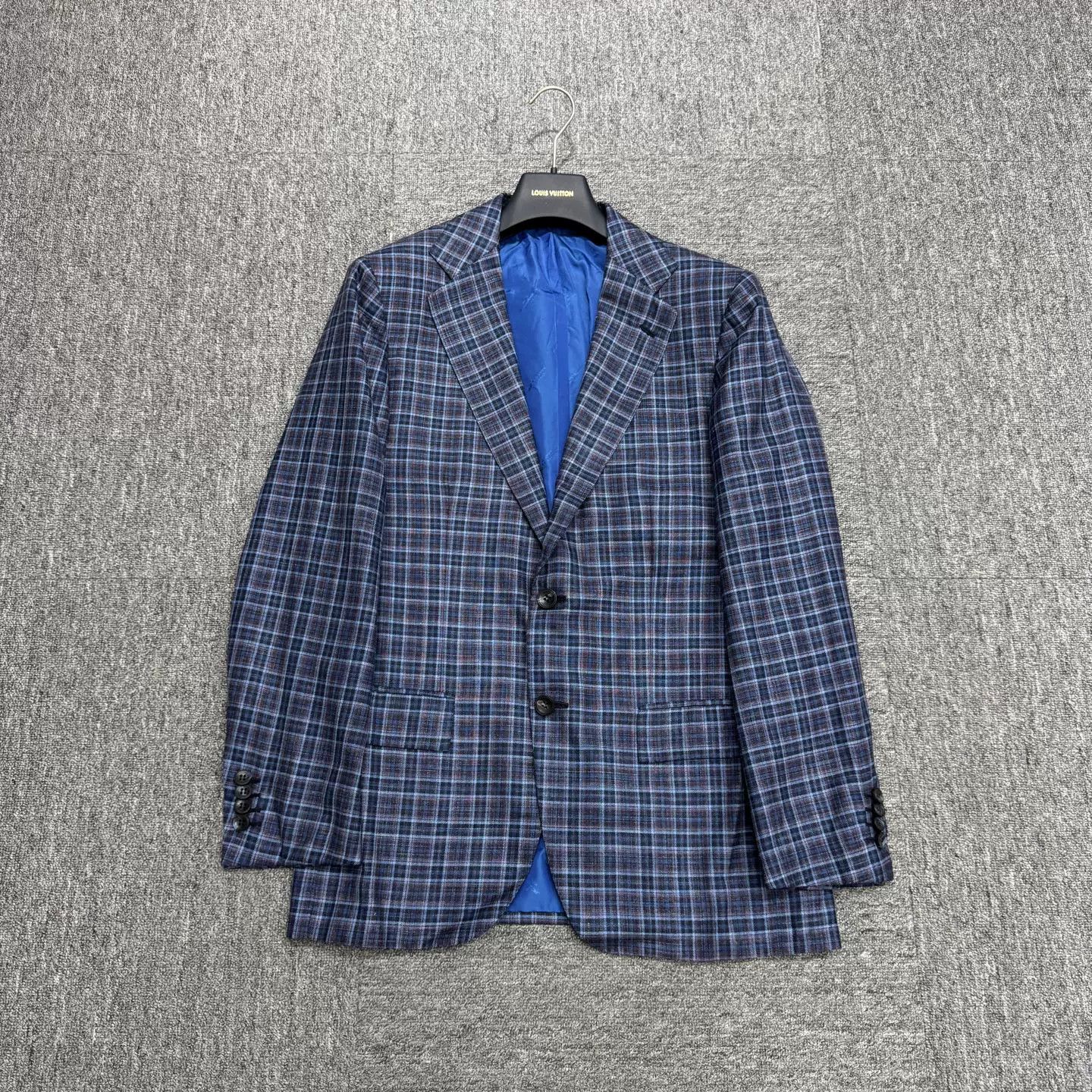 Kiton Kiton Plaid Wool Suit Jacket Size US S / EU 44-46 / 1 - 1 Thumbnail