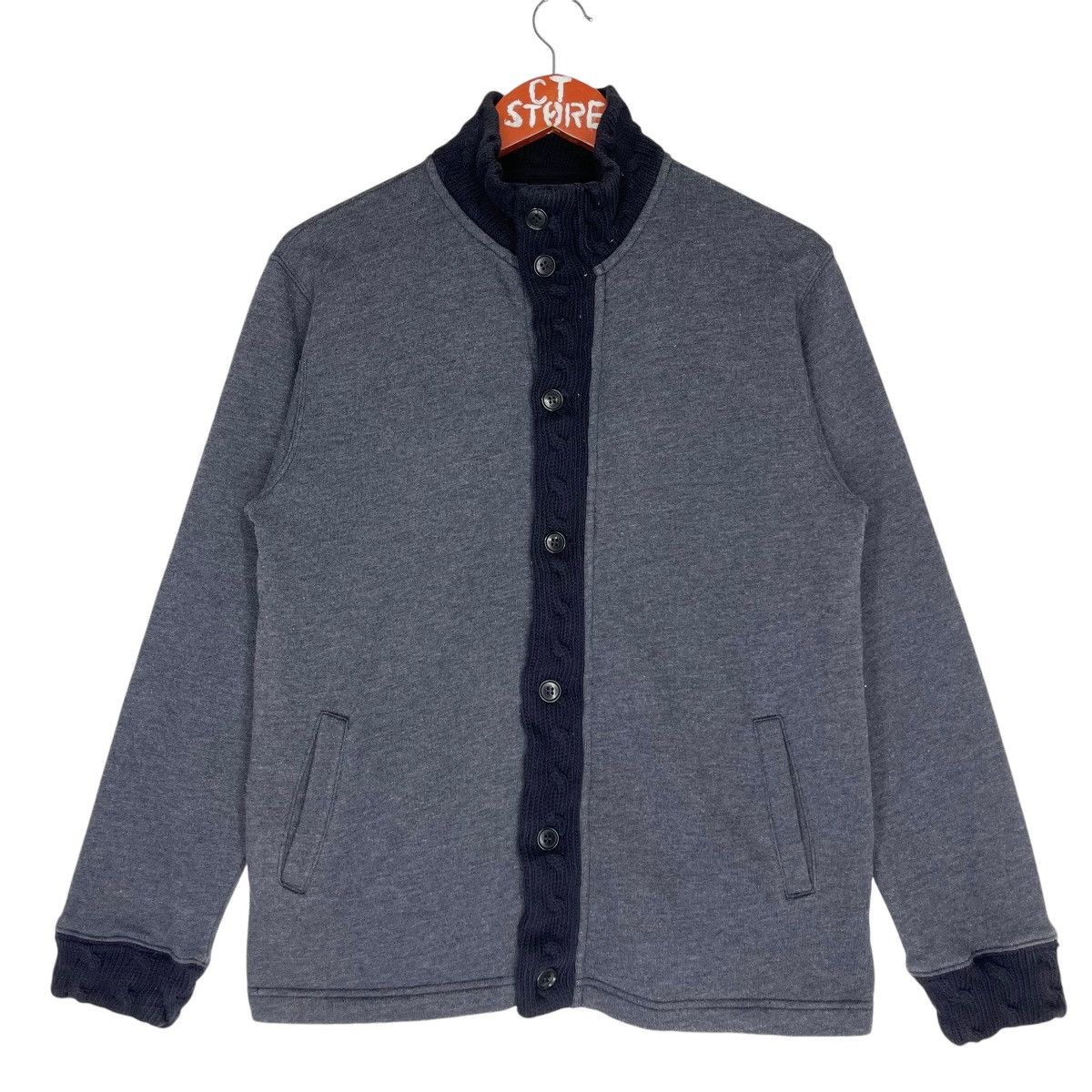 Blue Blue Japan × Japanese Brand × Vintage Gaijin Made Button Jacket (S) Size US S / EU 44-46 / 1 - 1 Thumbnail