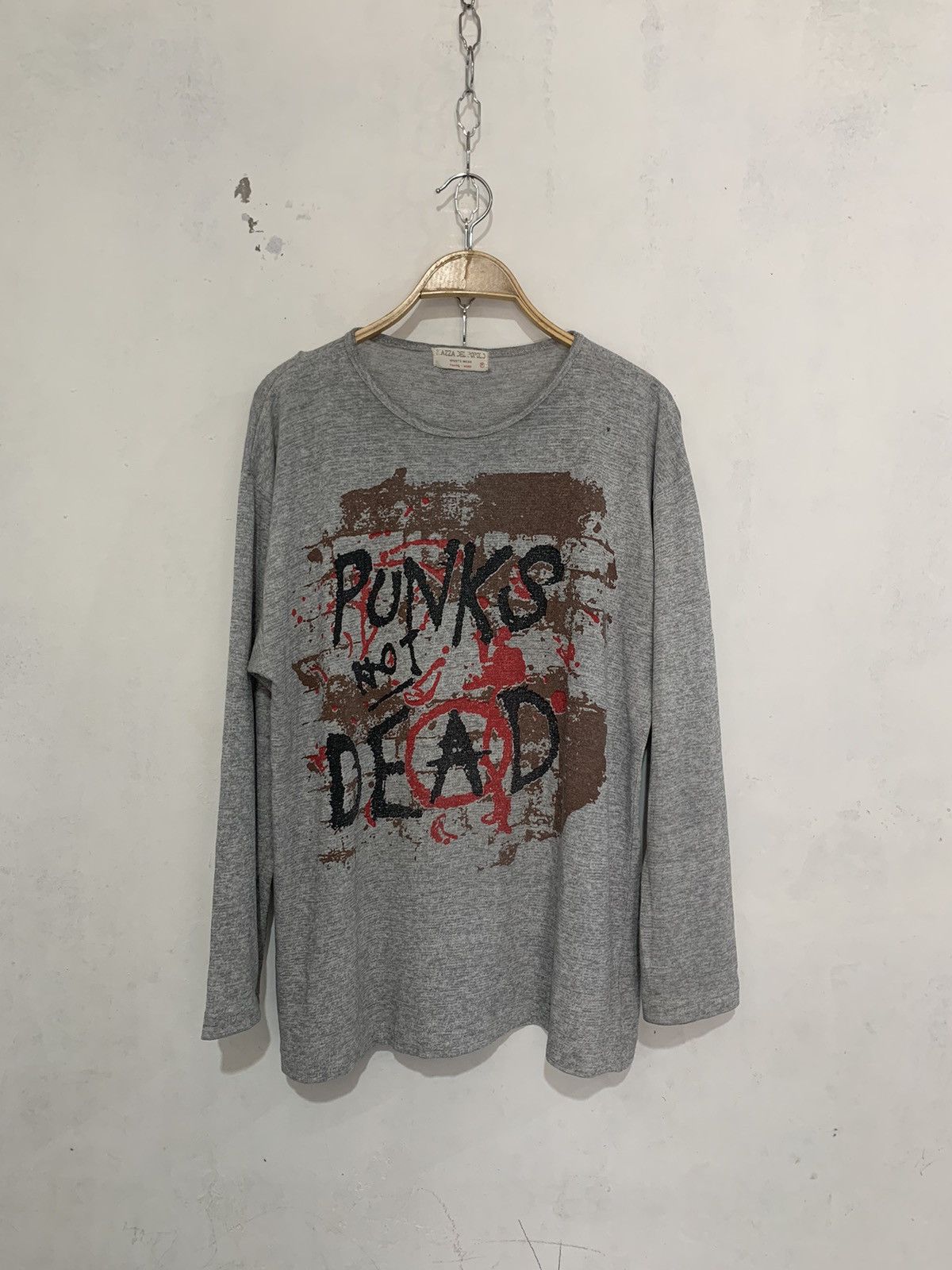 Vintage Piazza del popolo punks long sleeve t-shirt Size US M / EU 48-50 / 2 - 1 Thumbnail