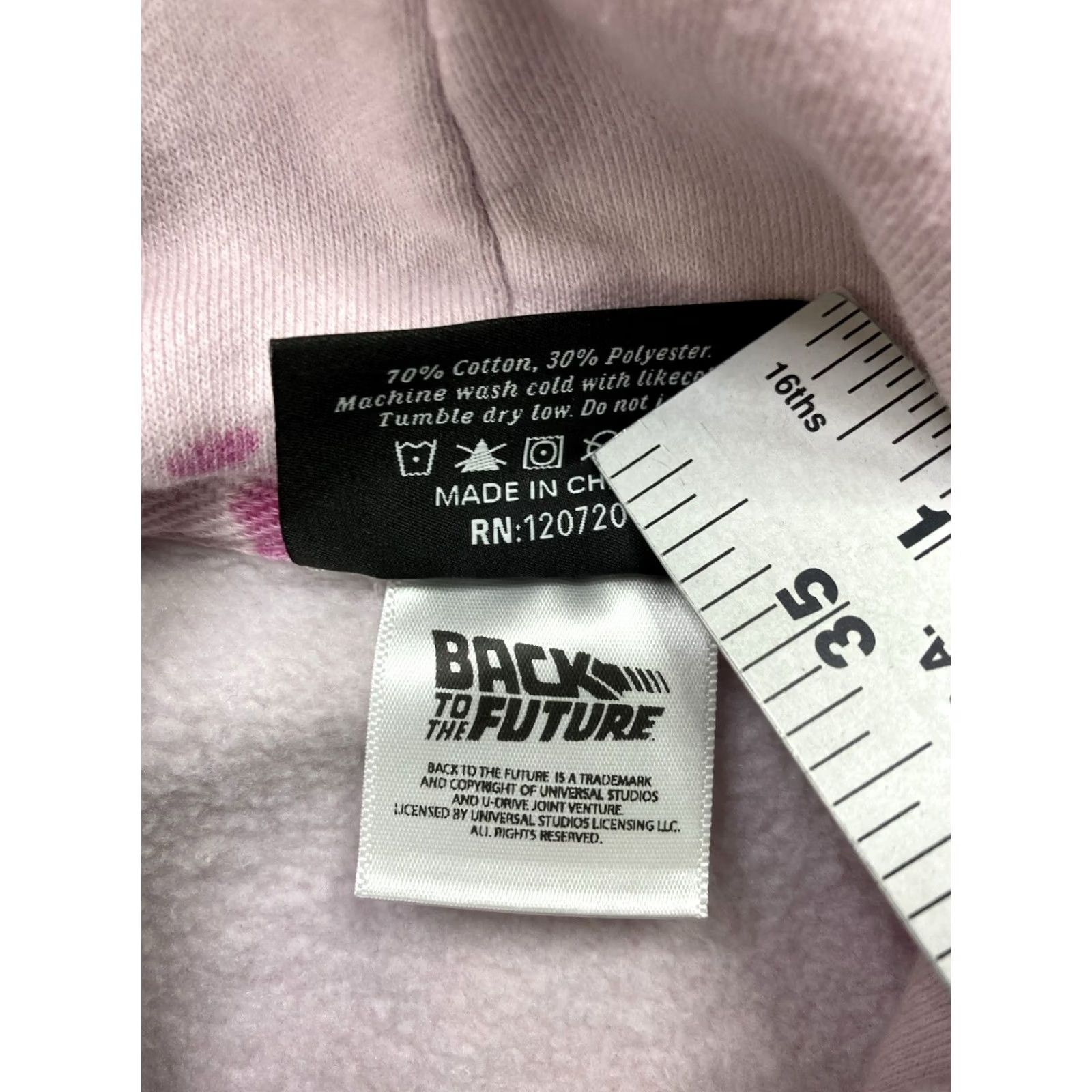 The Hundreds VINTAGE The Hundreds Back To The Future Movie Pullover Hoodie Men Small Pink Tie Dye Size US S / EU 44-46 / 1 - 6 Thumbnail