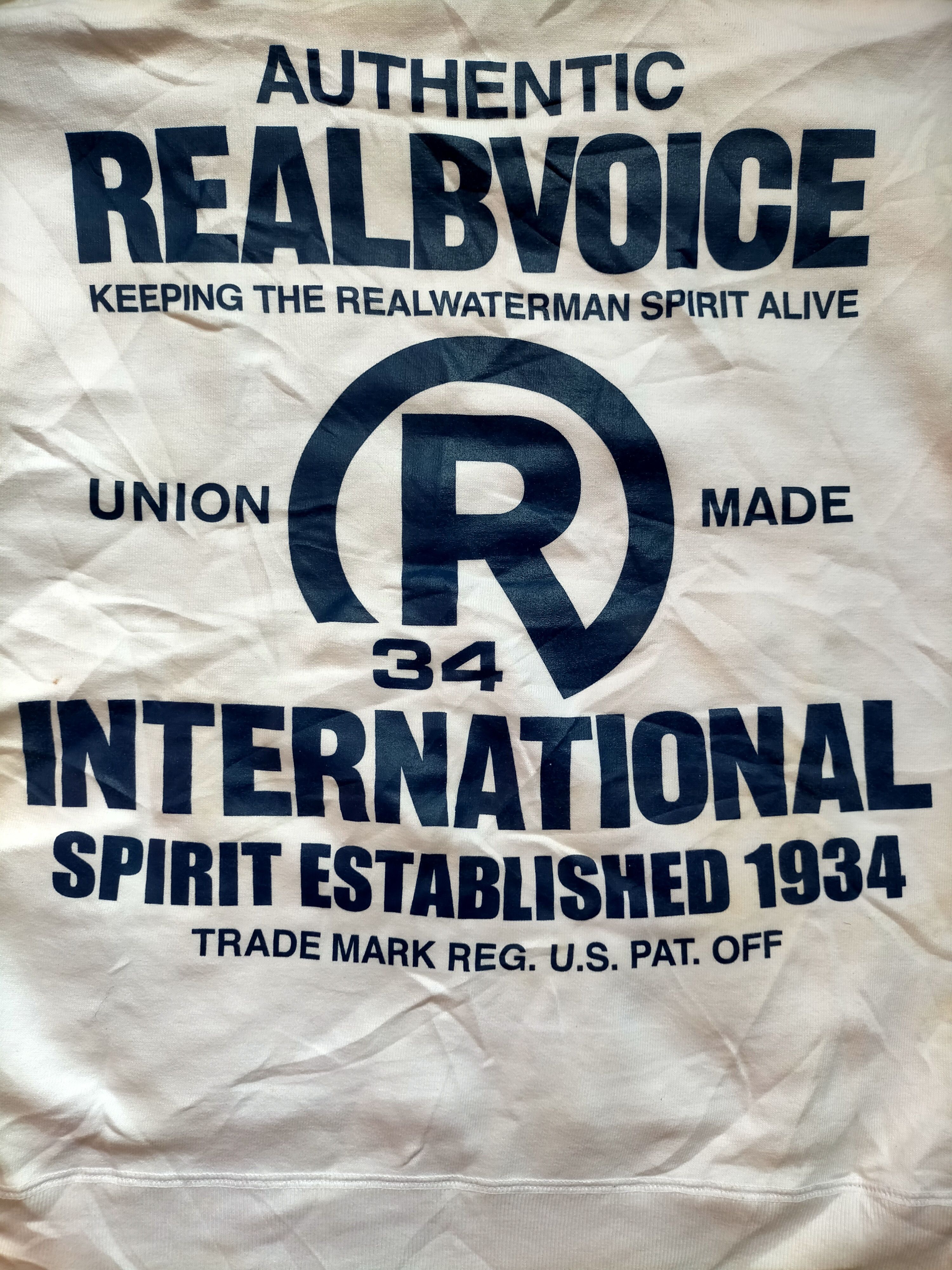 Japanese Brand Real Bvoice Sweatshirt Hoodie White Size S Size US S / EU 44-46 / 1 - 10 Thumbnail