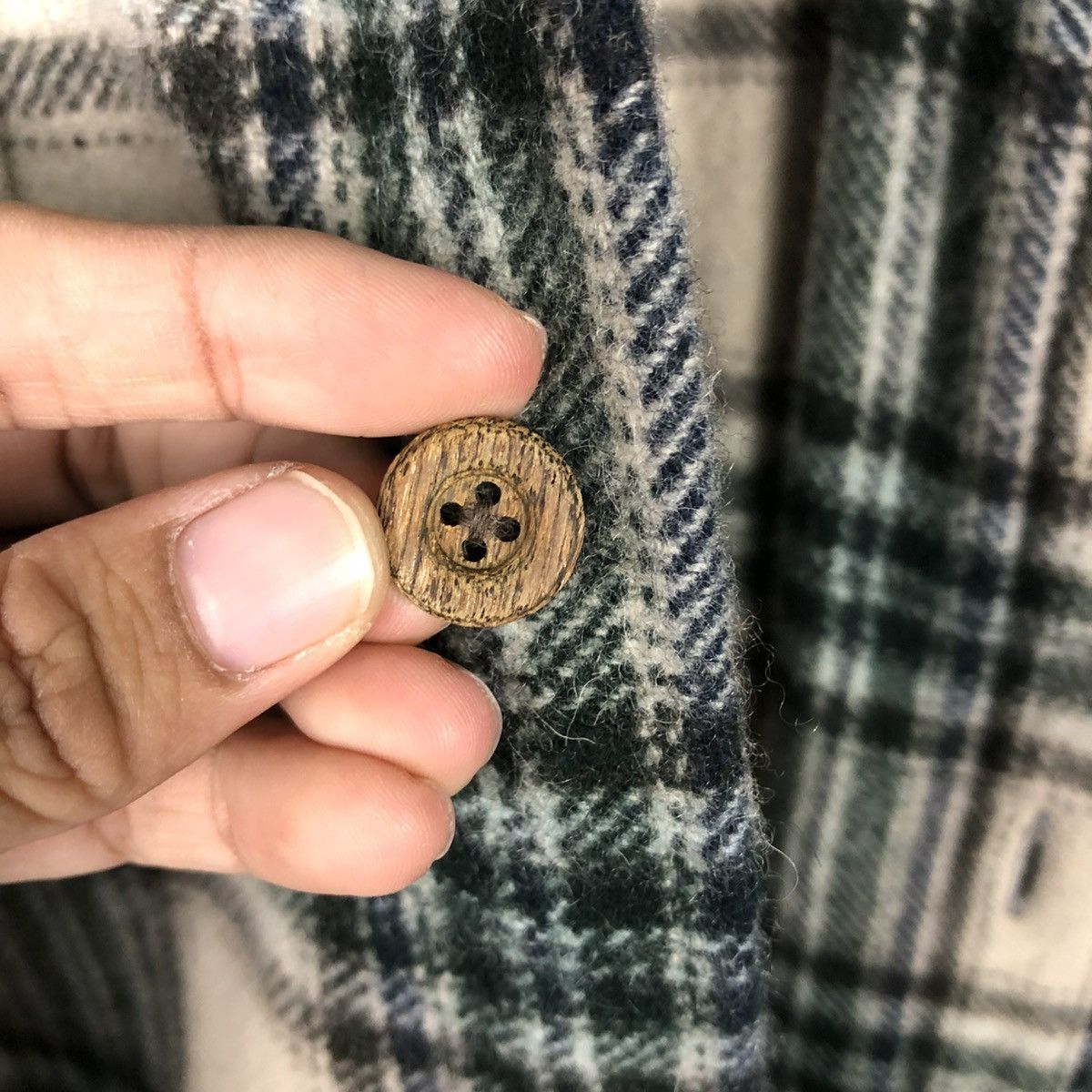 Japanese Brand × Vintage 🔥VINTAGE FLANNEL BIKER JACKET FELISSIMO TARTAN DESIGN CHECK Size US M / EU 48-50 / 2 - 18 Thumbnail