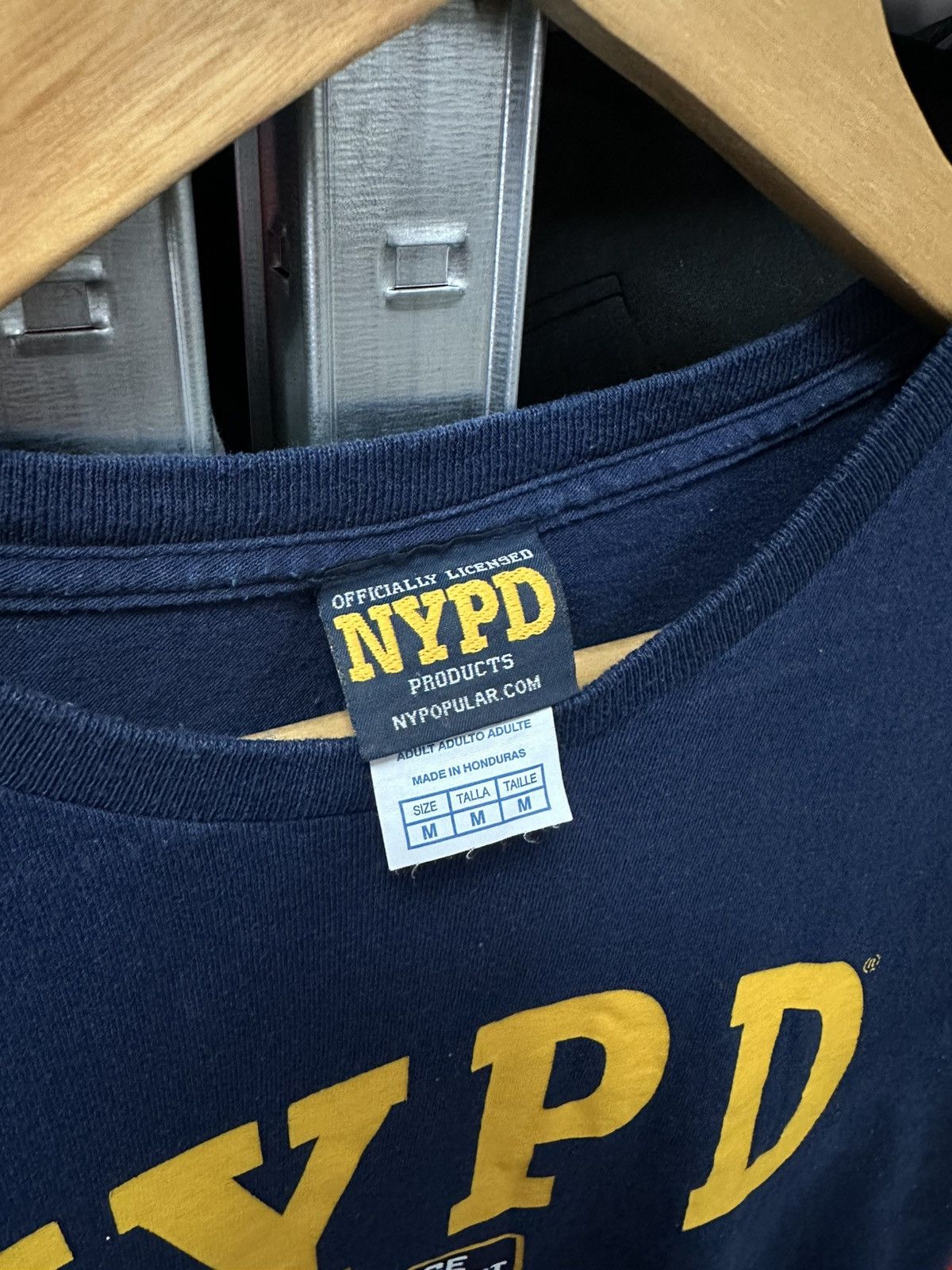 Vintage Vintage NYPD 90s T-Shirt New York City Police USA Rare tee Size US M / EU 48-50 / 2 - 9 Thumbnail