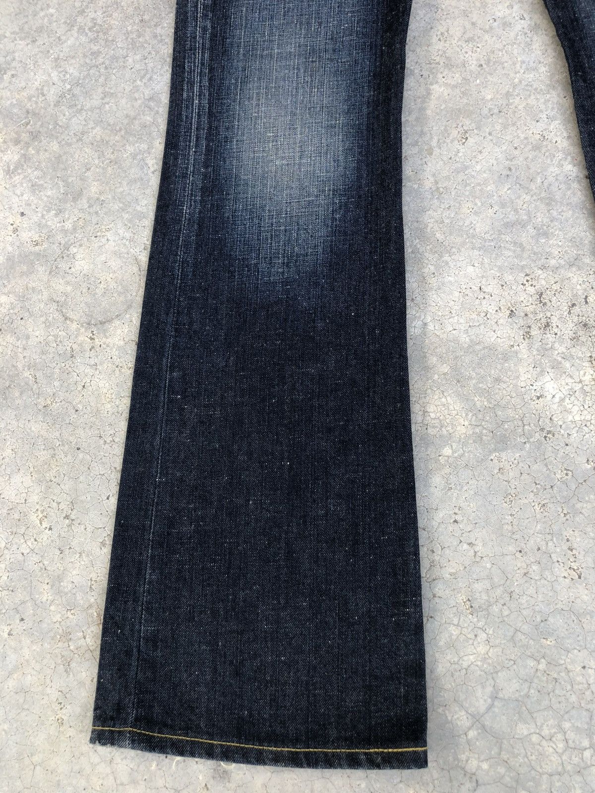 If Six Was Nine Japanese Edwin 511 R Flared Jeans Distressed Jeans Size US 31 - 7 Thumbnail