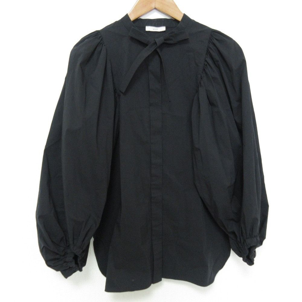 Other Other yori Ribbon Puff Sleeve Blouse Textile Tops YR2121-096AW DUTY FREE for USA Size ONE SIZE - 1 Thumbnail