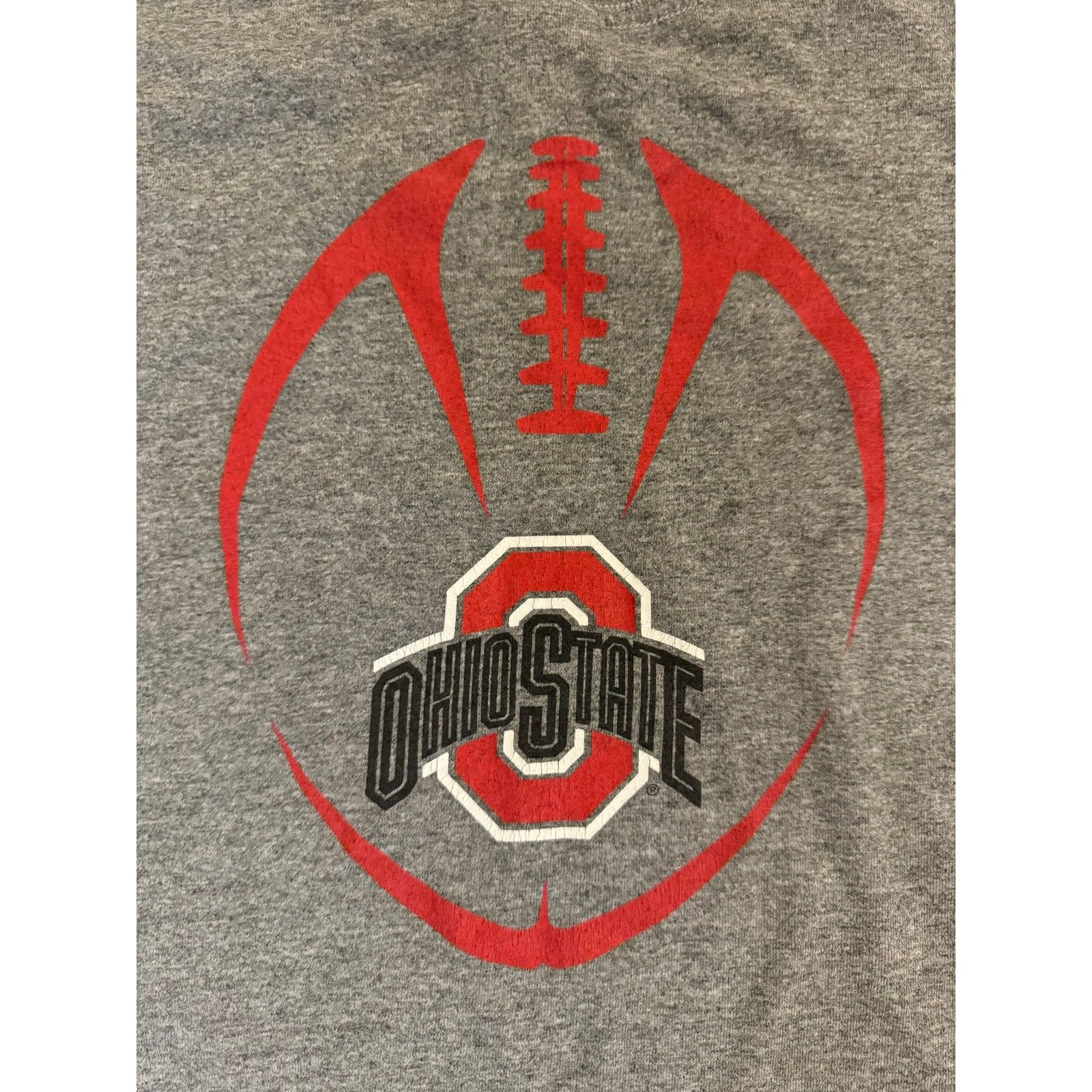 Nike Vintage Ohio State University Nike Team Football Gray Shirt Size US XL / EU 56 / 4 - 4 Thumbnail