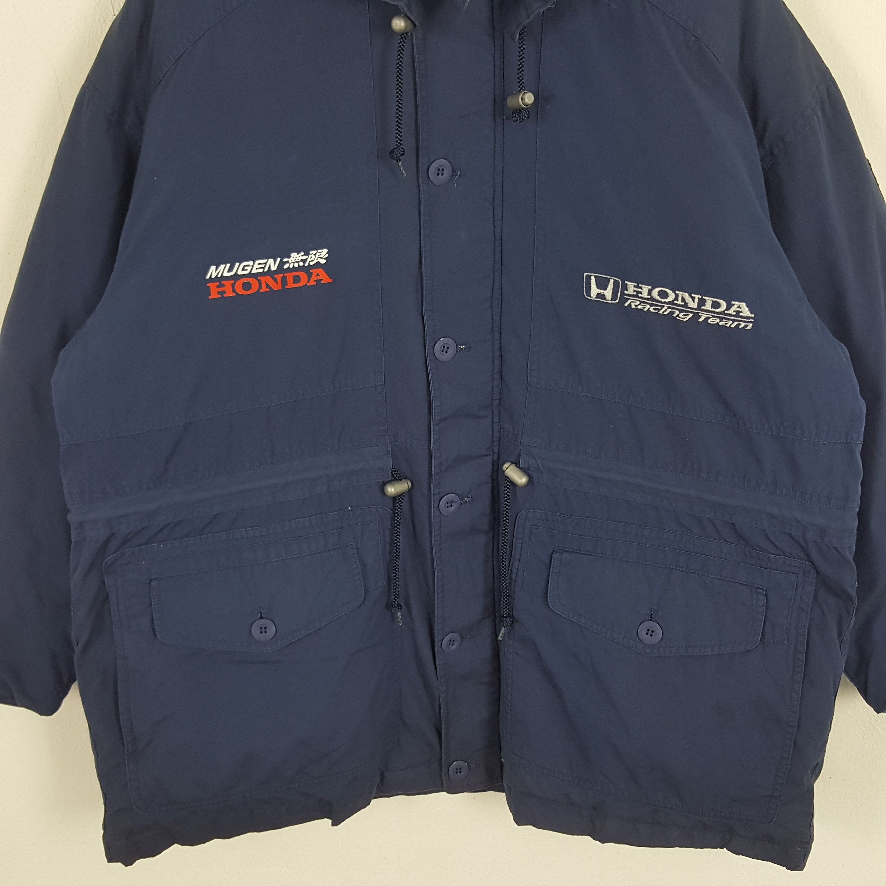 Honda × Japanese Brand × Vintage Vintage Mugen Honda Japanese Racing F1 Custom Jacket Size US XL / EU 56 / 4 - 4 Thumbnail