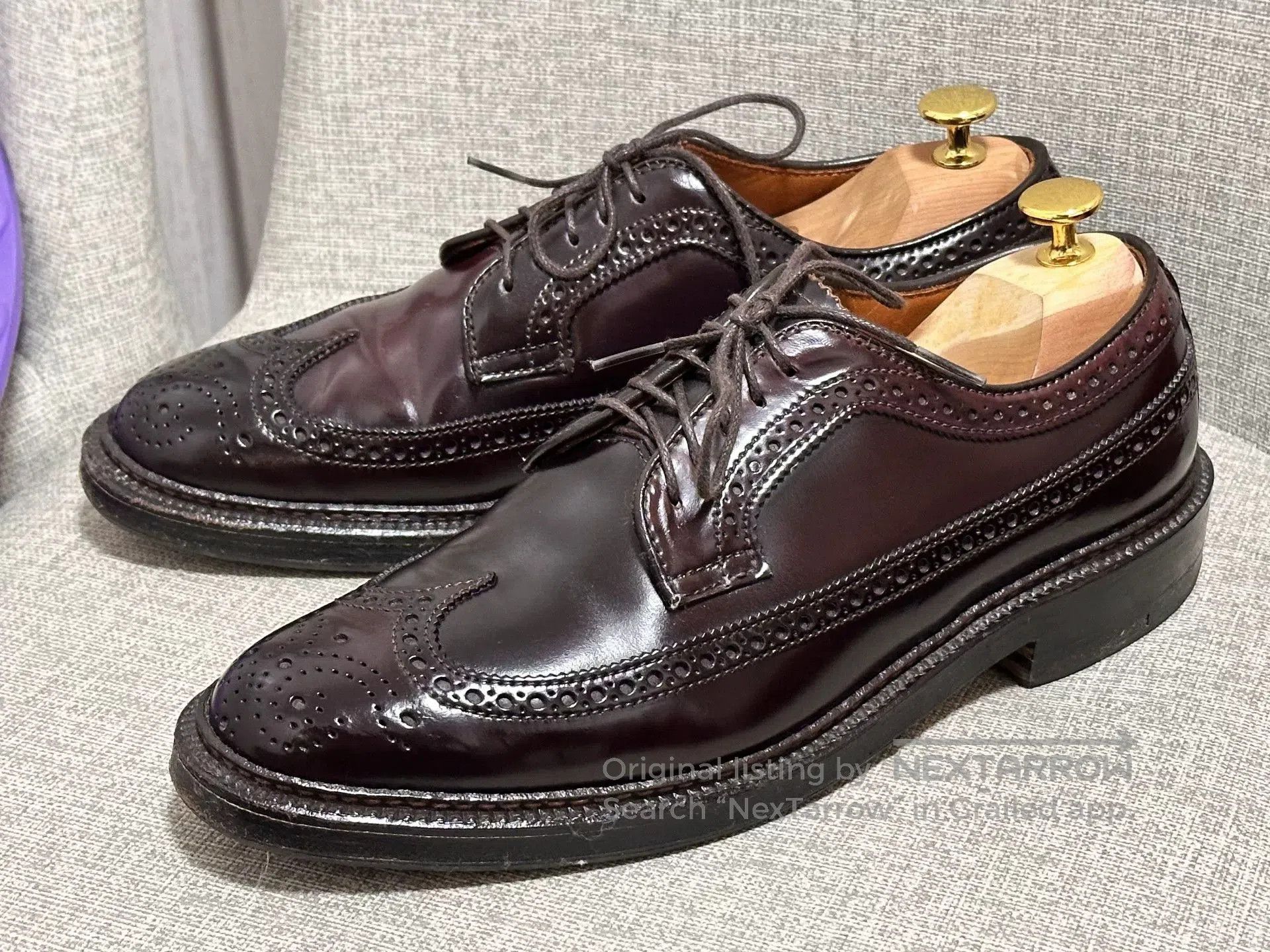 Alden Alden Cordovan Longwing 975. Size US 7.5 / EU 40-41 - 3 Thumbnail