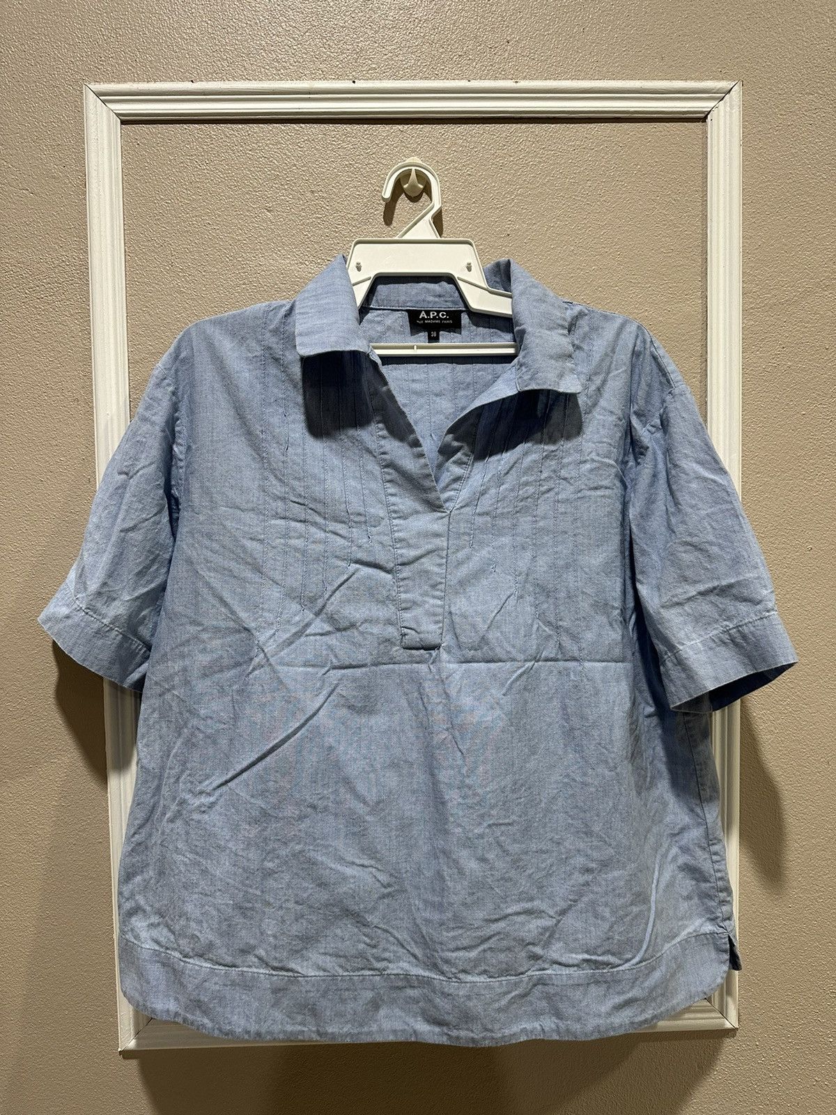 A.P.C. A.p.c short sleeve shirt Size US M / EU 48-50 / 2 - 1 Thumbnail