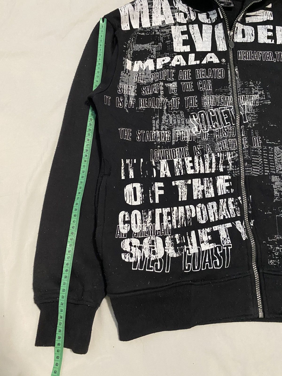 If Six Was Nine IMPALA POEM FUR HOODIE PUNK GOTHIC Size US M / EU 48-50 / 2 - 12 Thumbnail