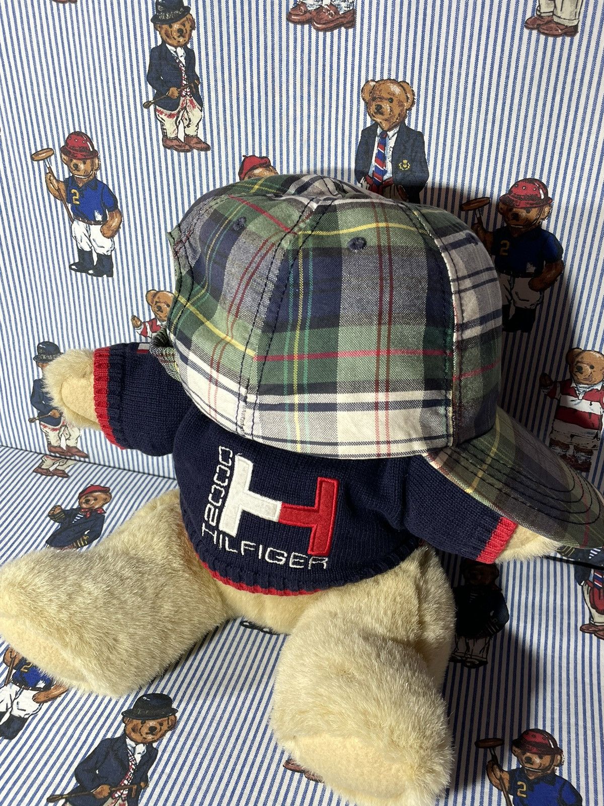 Tommy Hilfiger × Vintage Cap Tommy Hilfiger Lion Crest OG Vintage 90’s Size ONE SIZE - 7 Thumbnail