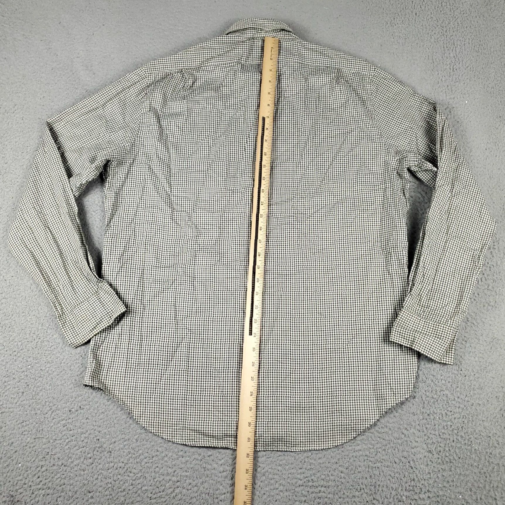 Ralph Lauren Ralph Lauren Shirt Mens Large Green Purple Check Button Up Long Sleeve Size US L / EU 52-54 / 3 - 3 Thumbnail