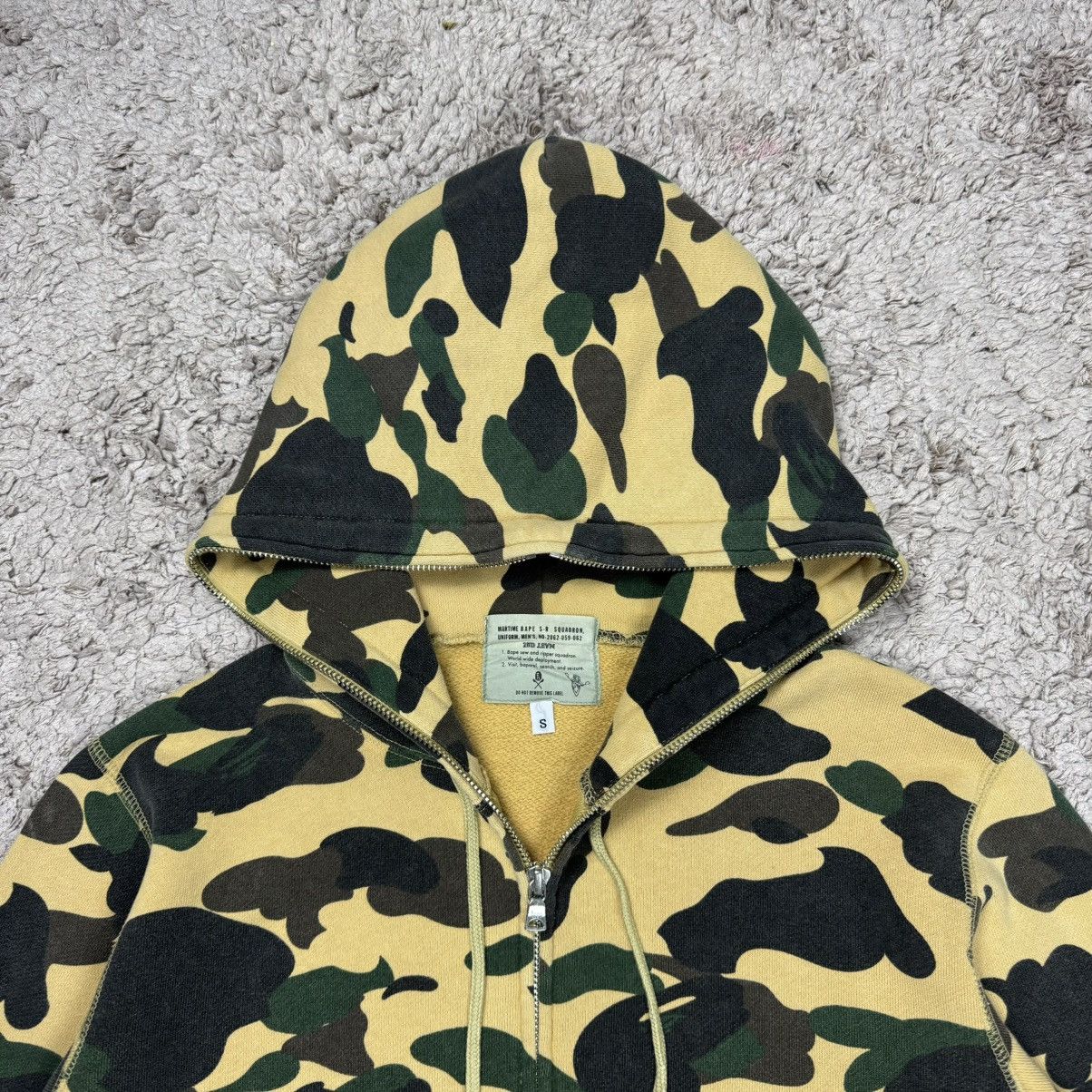 Bape Vintage Bape 1st Camo Fullzipper Hoodie Size US S / EU 44-46 / 1 - 8 Thumbnail