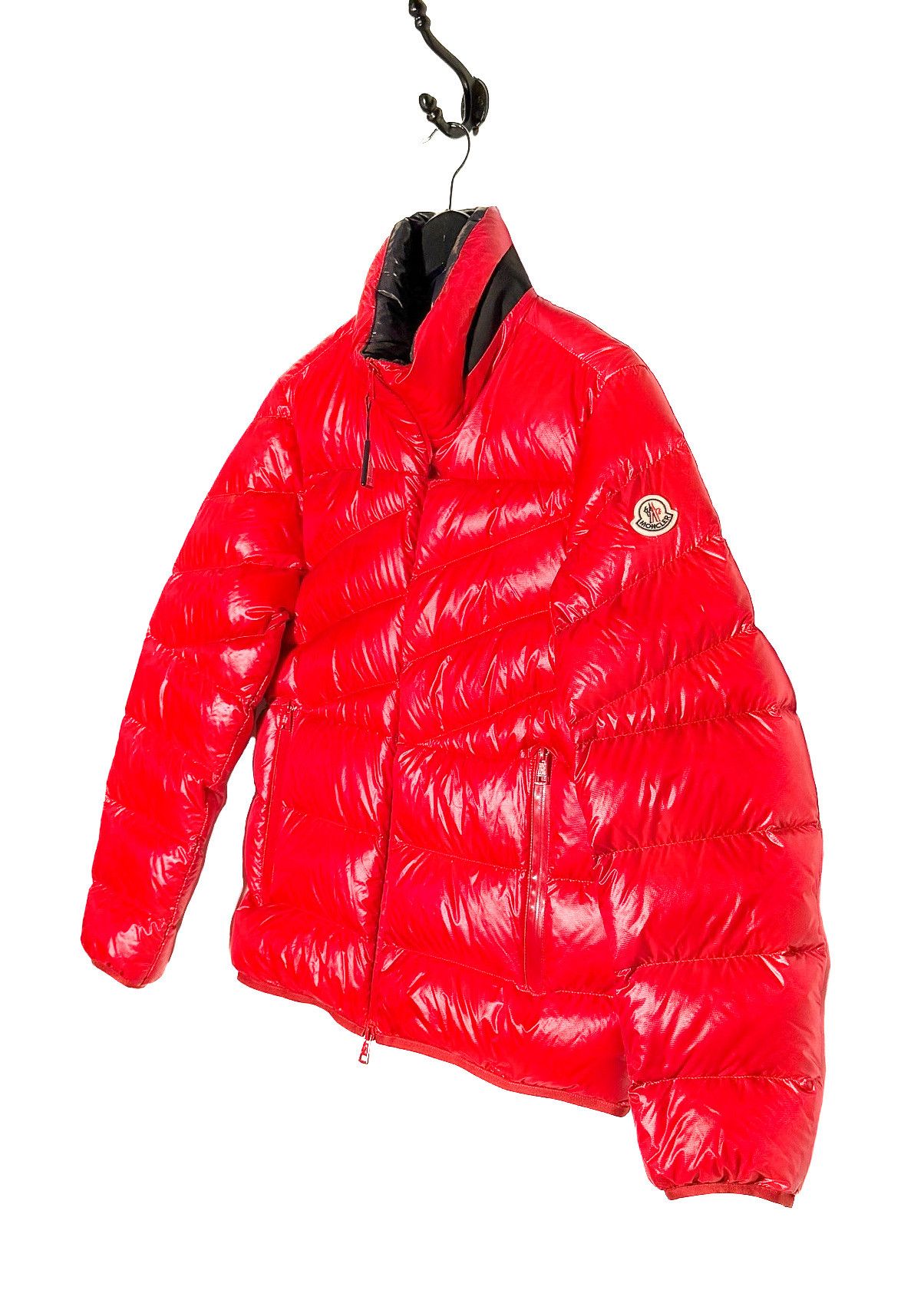 Moncler Moncler Red Hanin Quilted Down Puffer Jacket Size US S / EU 44-46 / 1 - 2 Thumbnail