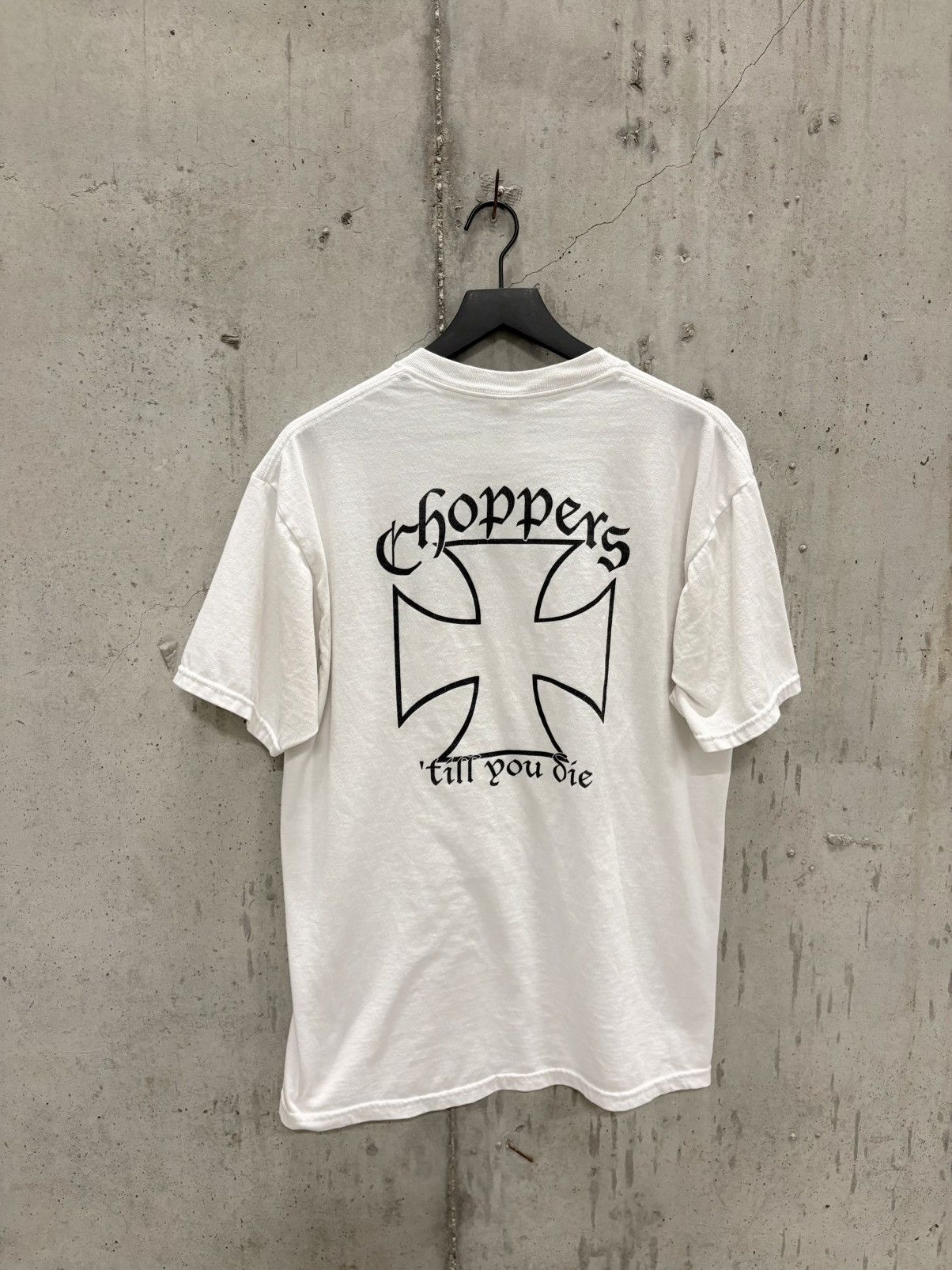 Vintage Vintage Choppers Till You Die Shirt Fade Distressed Grunge Size US L / EU 52-54 / 3 - 1 Thumbnail