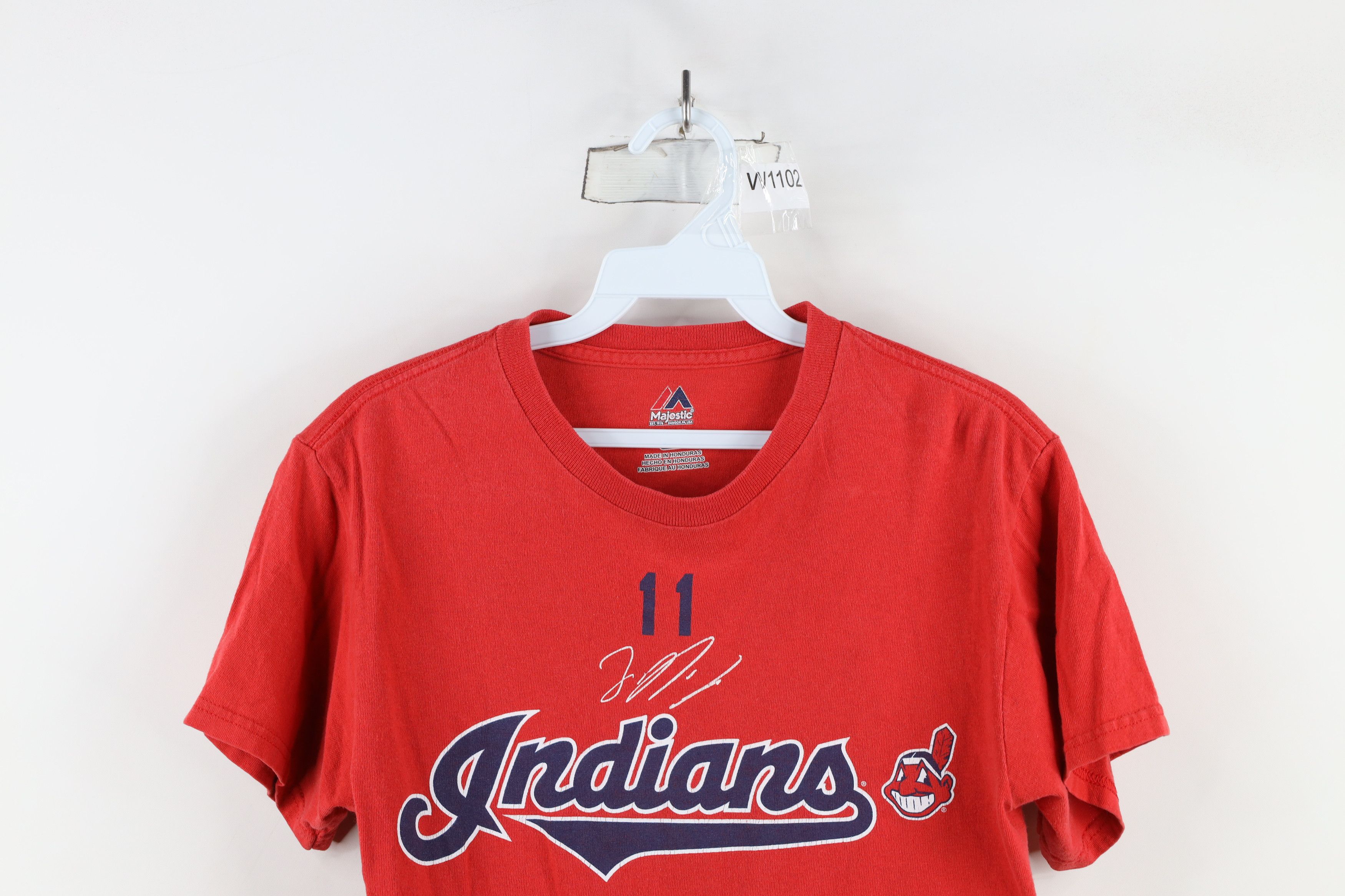 Majestic × Vintage Vintage Majestic Cleveland Indians Baseball Jersey T-Shirt Size US S / EU 44-46 / 1 - 2 Thumbnail