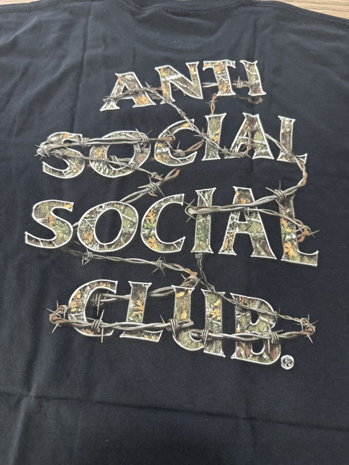 Anti Social Social Club × Designer ‼️ Anti Social Club ASSC Buck Tee Camo Barb Wire 2XL XXL ‼️ Size US XXL / EU 58 / 5 - 1 Thumbnail