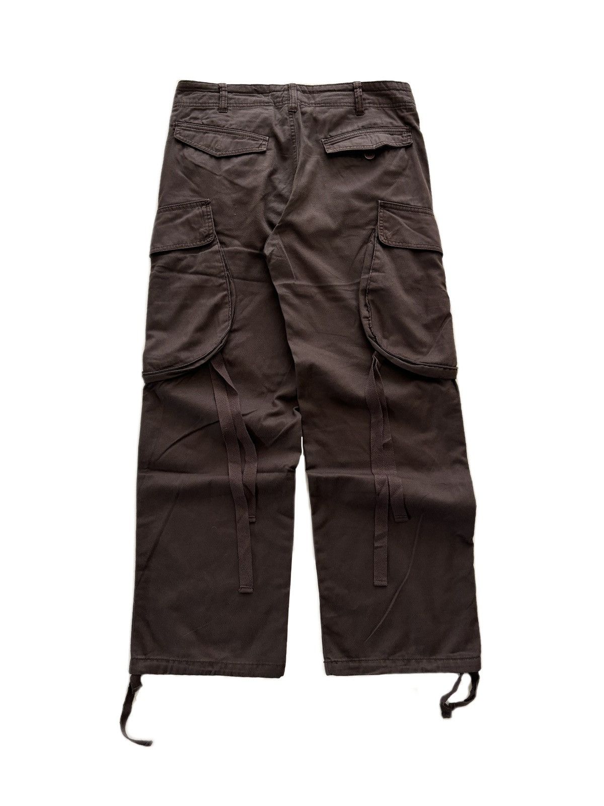 Japanese Brand Rare design Browny Y2K style cargo pants Size US 33 - 1 Thumbnail