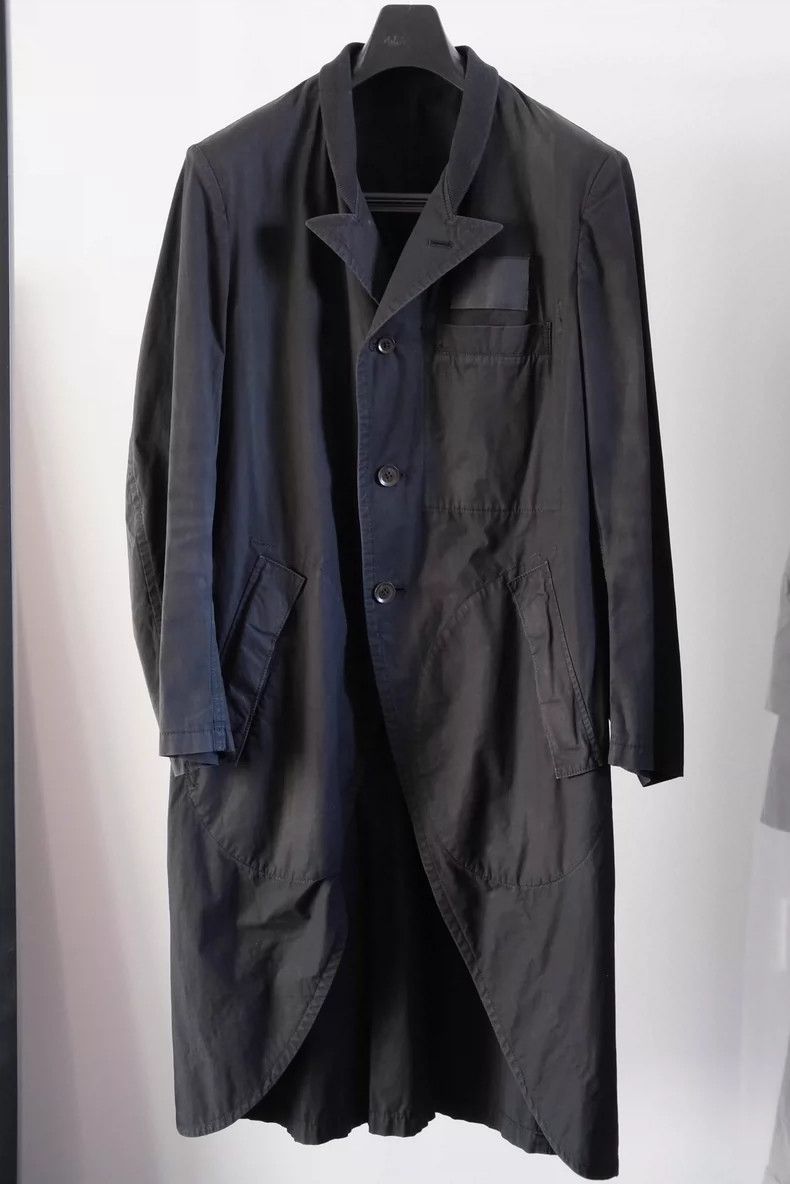 Yohji Yamamoto Yohji Yamamoto 06ss cotton tuxedo coat Size US S / EU 44-46 / 1 - 1 Thumbnail