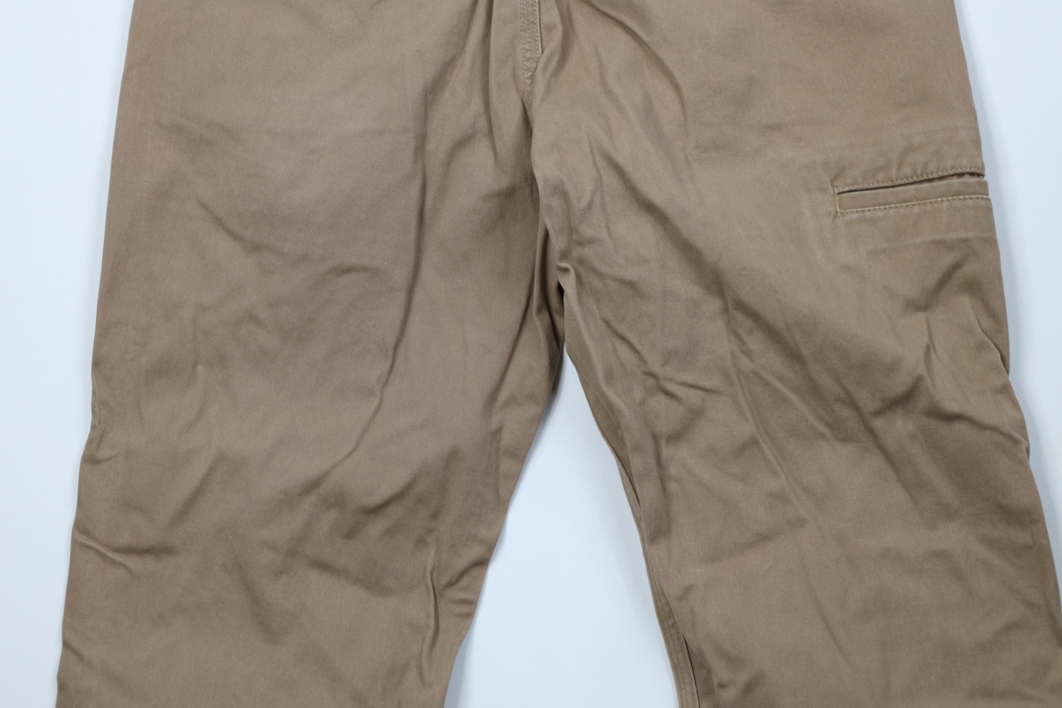 Carhartt Vintage Y2K Carhartt Leg Workwear Pants Beige Cotton Size US 34 / EU 50 - 10 Thumbnail