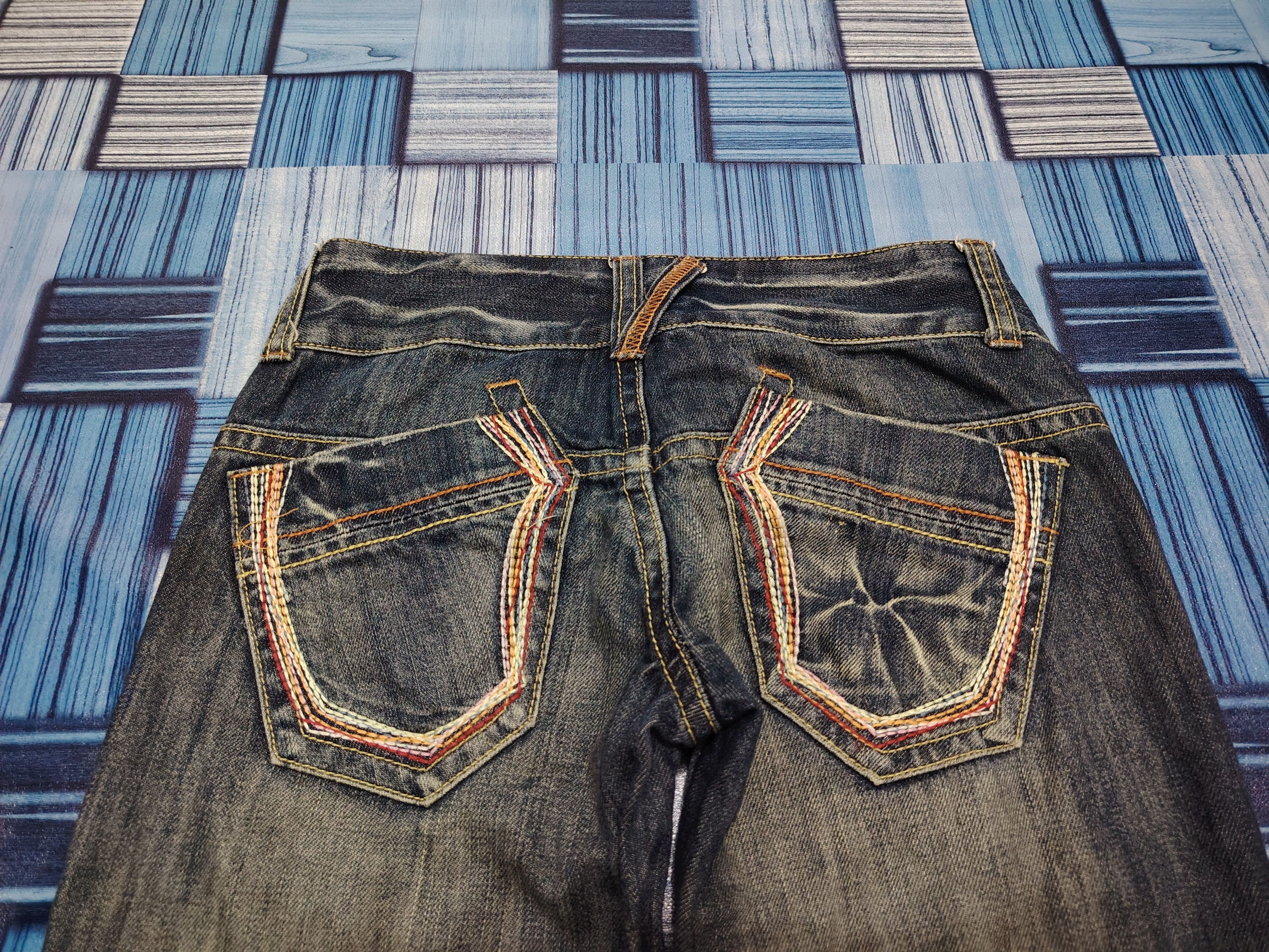 Hysteric Glamour Bell Bottom 💥Insane💥 90s Japanese Flared Jeans Bootcut Size 28" / US 6 / IT 42 - 14 Thumbnail