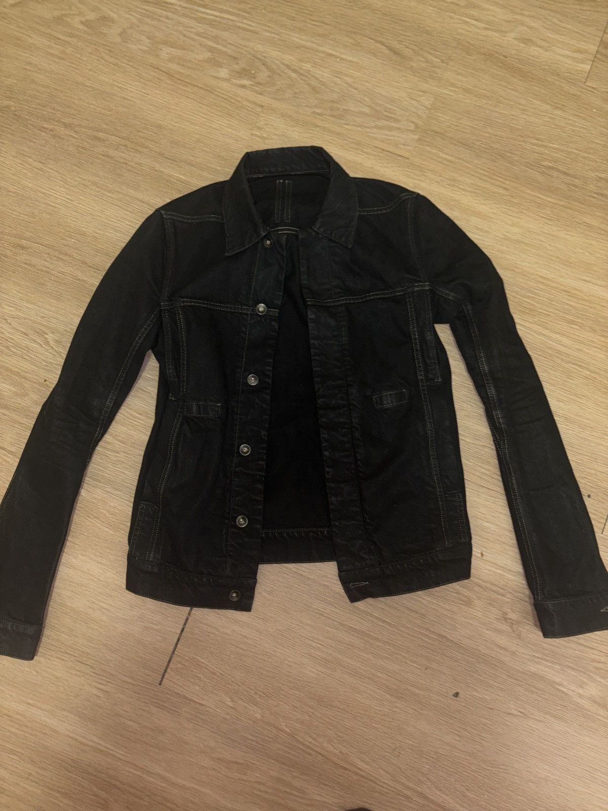 Rick Owens Rick Owen’s Drkshdw Jean jacket Size US XS / EU 42 / 0 - 1 Thumbnail