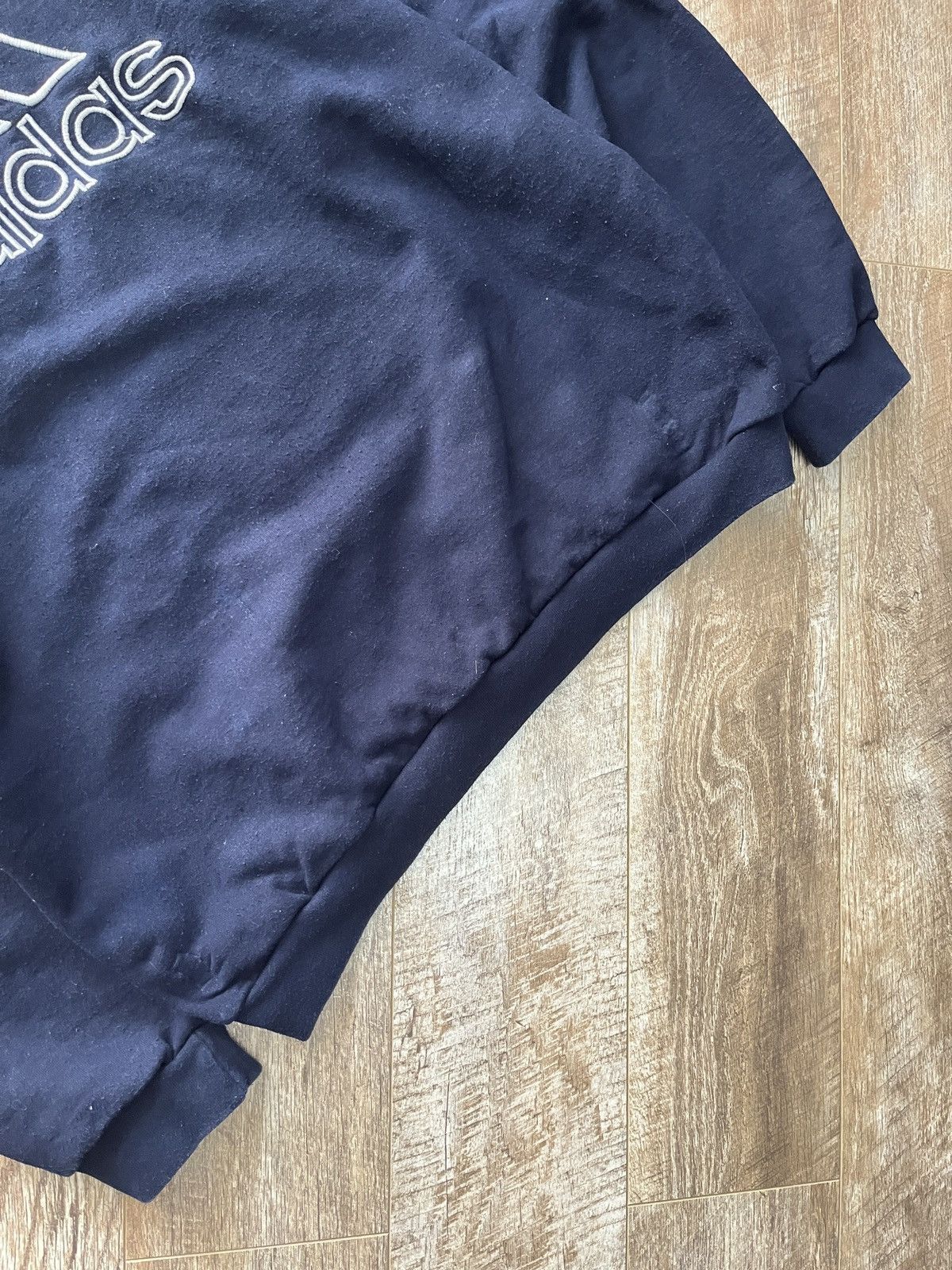 Adidas × Vintage Vintage Adidas Boxy Sweatshirt Size US L / EU 52-54 / 3 - 3 Thumbnail