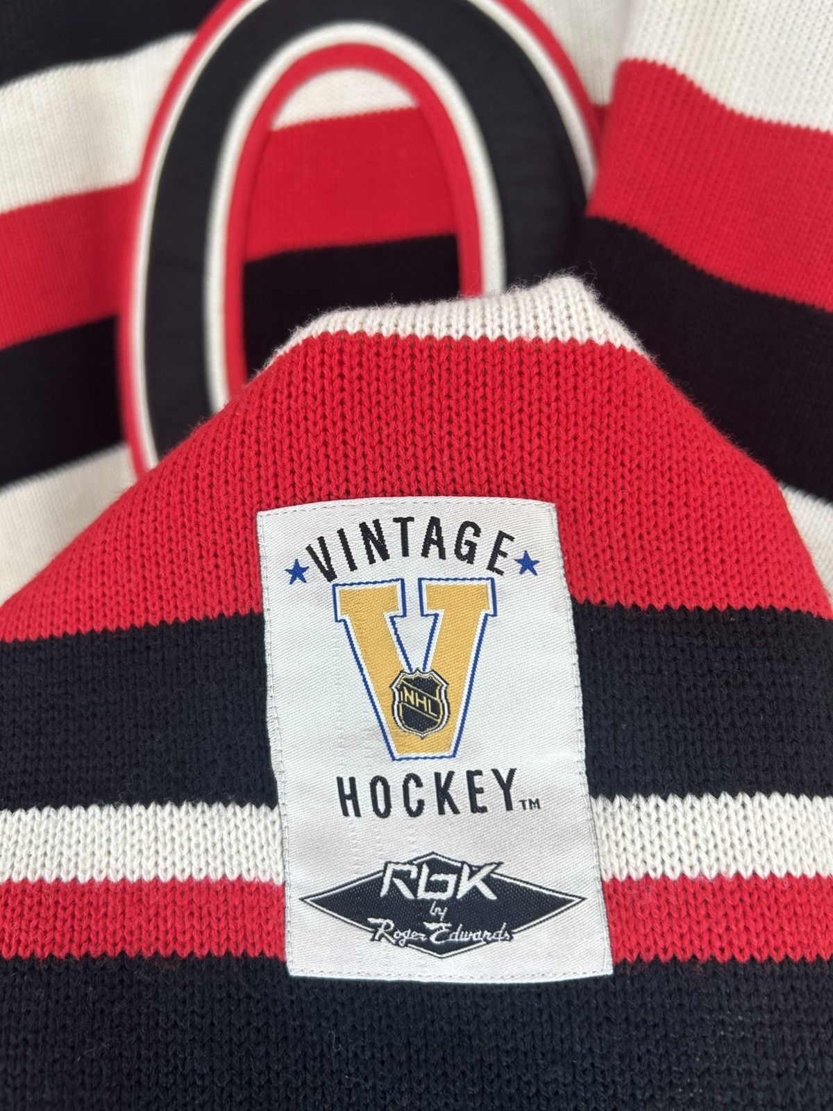 Reebok Vintage Reebok Ottawa Senators Heritage Knit Jersey Sweater Size US M / EU 48-50 / 2 - 5 Thumbnail