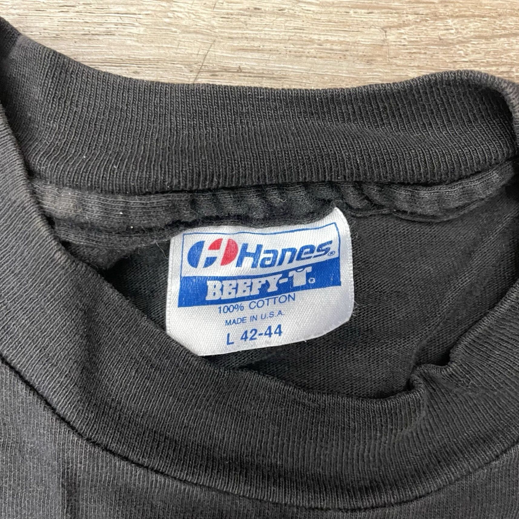 Hanes VINTAGE King Kong Universal Studios Single Stitch Shirt L Black Mens T-Shirt 1990s Hanes Speedline Size US L / EU 52-54 / 3 - 8 Thumbnail