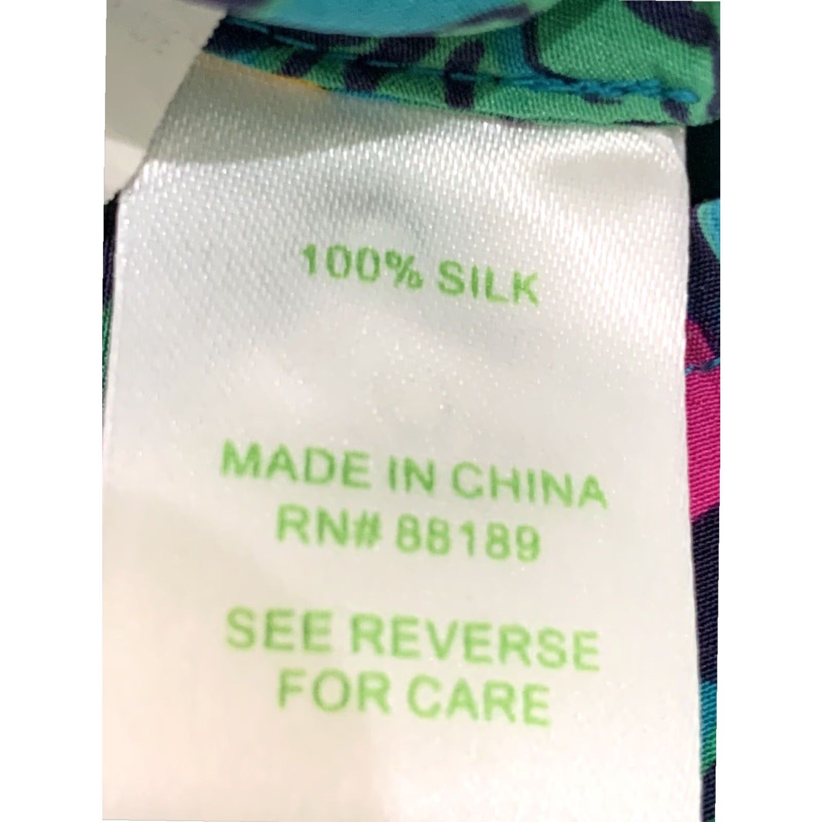 Lilly Pulitzer Lilly Pulitzer Women's XS Silk Blouse Multicolor Parrots Size XS / US 0-2 / IT 36-38 - 6 Thumbnail