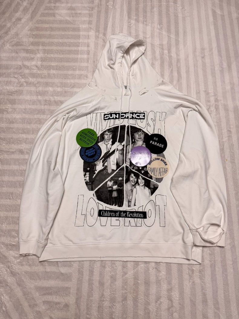 Raf Simons raf simons Fw21 sundance printed hoodie Size US XL / EU 56 / 4 - 1 Thumbnail