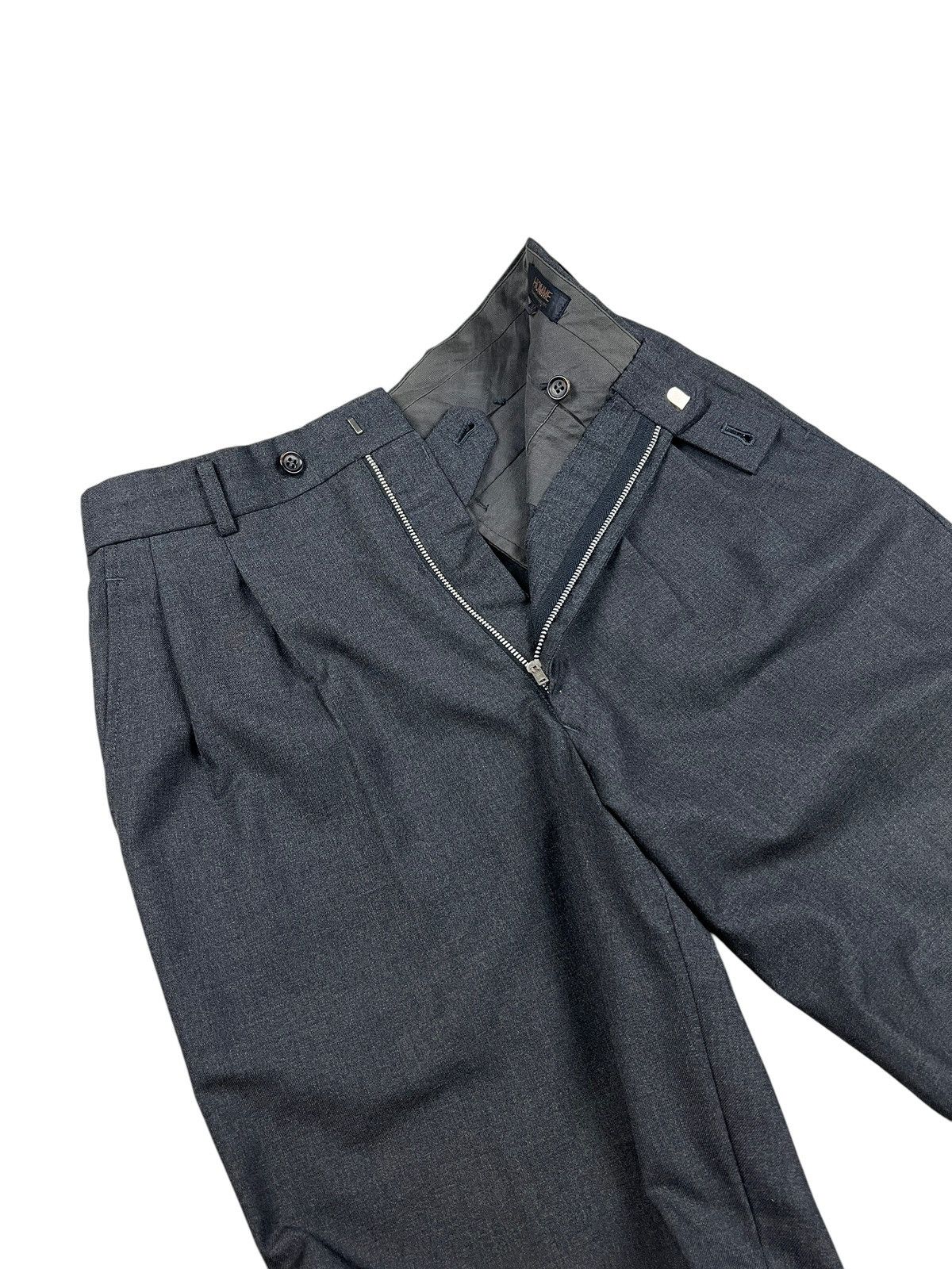 Comme des Garcons Homme Vintage 80s Comme des Garçons Homme Wool Casual Pants Size US 28 / EU 44 - 6 Thumbnail