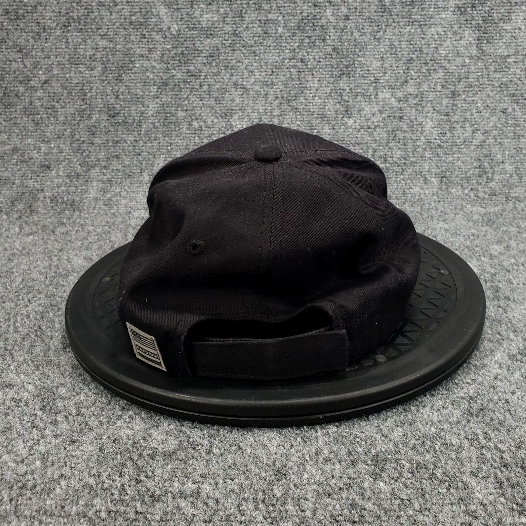 Vintage Rapdom Hat Mens One Size Black Operator Cap USA Embroidered Tactical Outdoor Snapback Adjustable Baseball Hat Size ONE SIZE - 4 Thumbnail