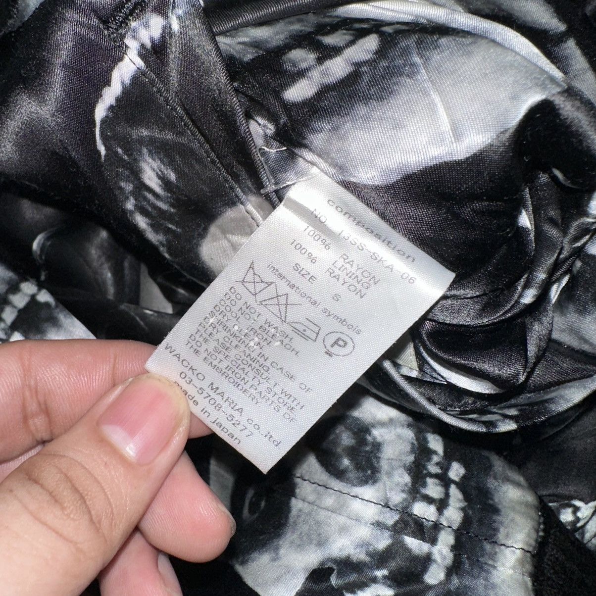 Wacko Maria SS13 Reversible Satin Bomber Jacket Size S / US 4 / IT 40 - 7 Thumbnail
