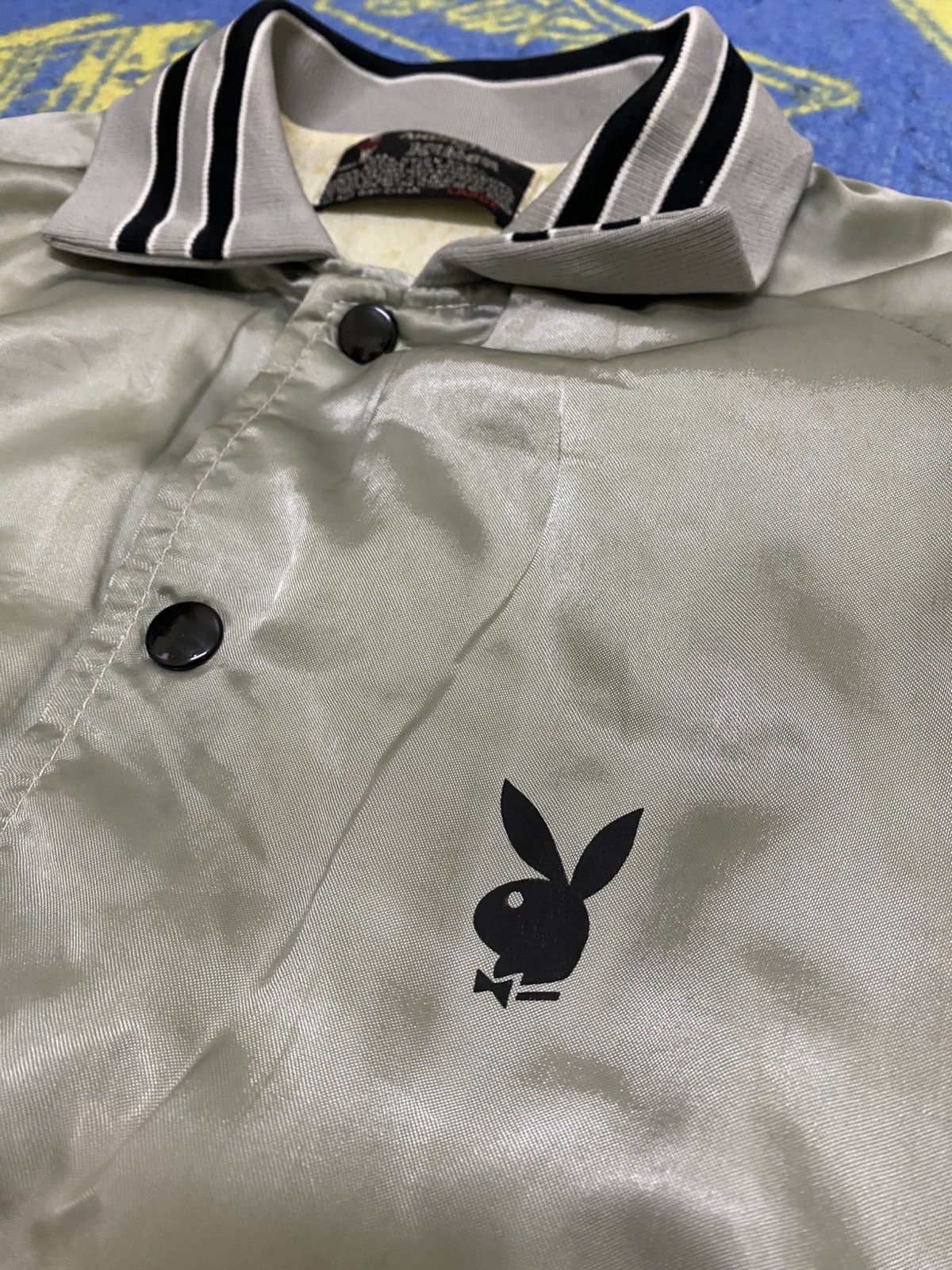 Playboy × Vintage Vintage PLAYBOY Jacket/bomber/Varsity Luxury Designers Size US M / EU 48-50 / 2 - 17 Thumbnail