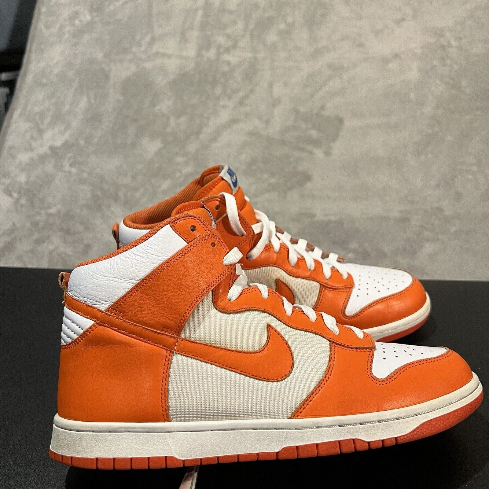 Nike Nike Dunk High Men's 11 Syracuse Orange 317982-181 2009 Size US 11 / EU 44 - 1 Thumbnail