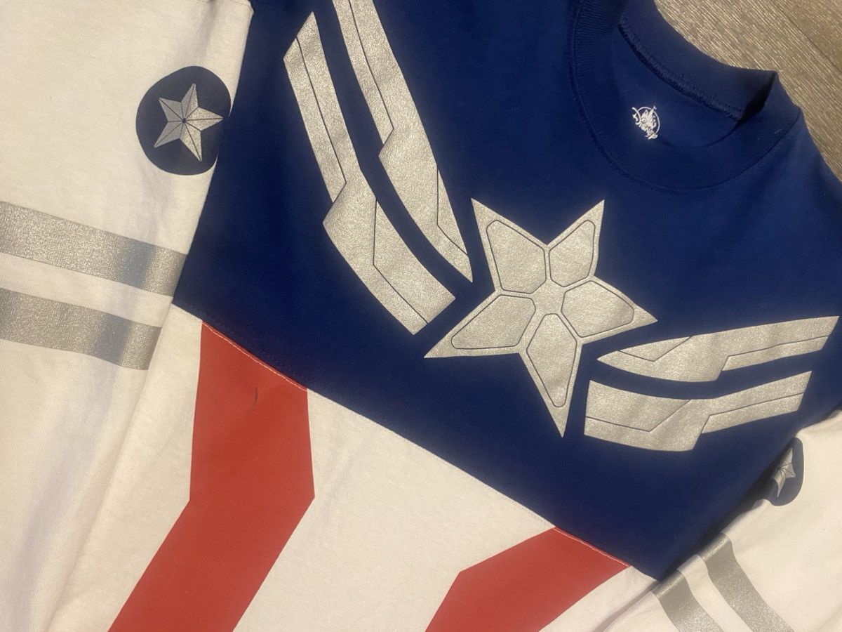 Designer × Marvel Comics Marvel & Spirit Jersey (Captain America) Shirt Size US XS / EU 42 / 0 - 3 Thumbnail
