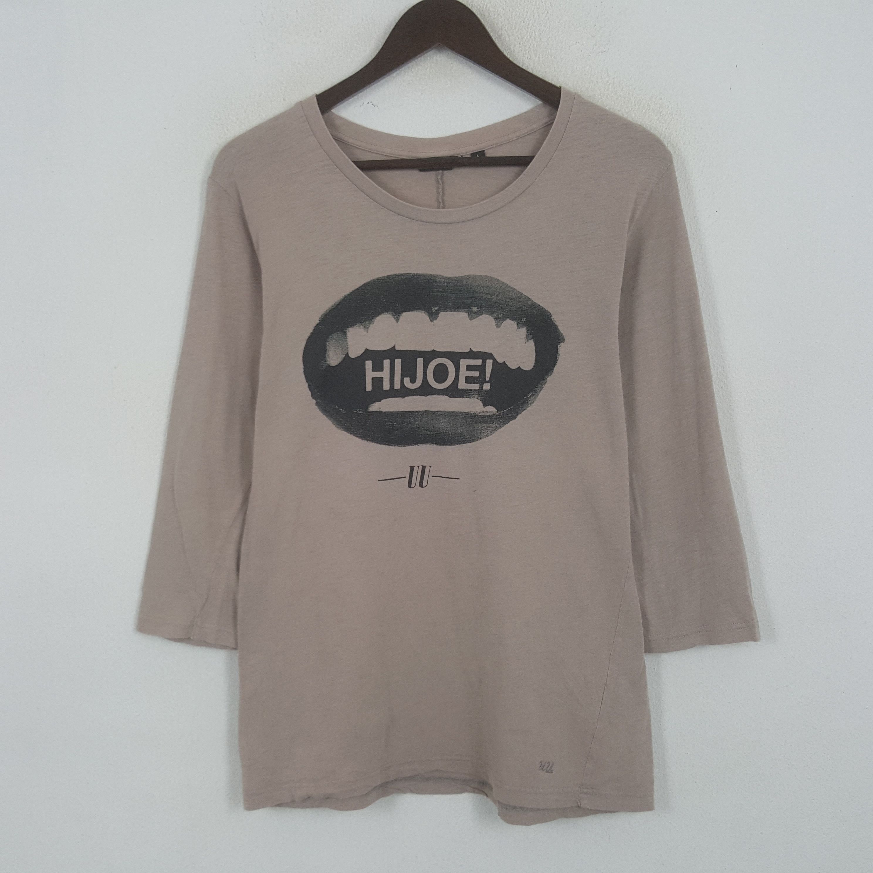 Undercover × Vintage Vintage Undercover Hijoe Long Sleeve Tshirt Size US S / EU 44-46 / 1 - 1 Thumbnail