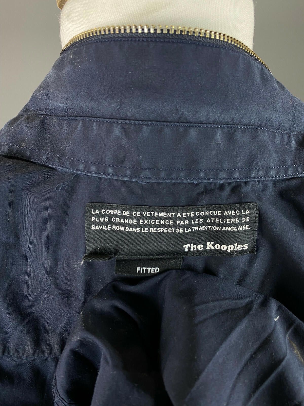 The Kooples The Kooples Blue Cotton Fitted Button Shirt Size M Size M / US 6-8 / IT 42-44 - 8 Thumbnail